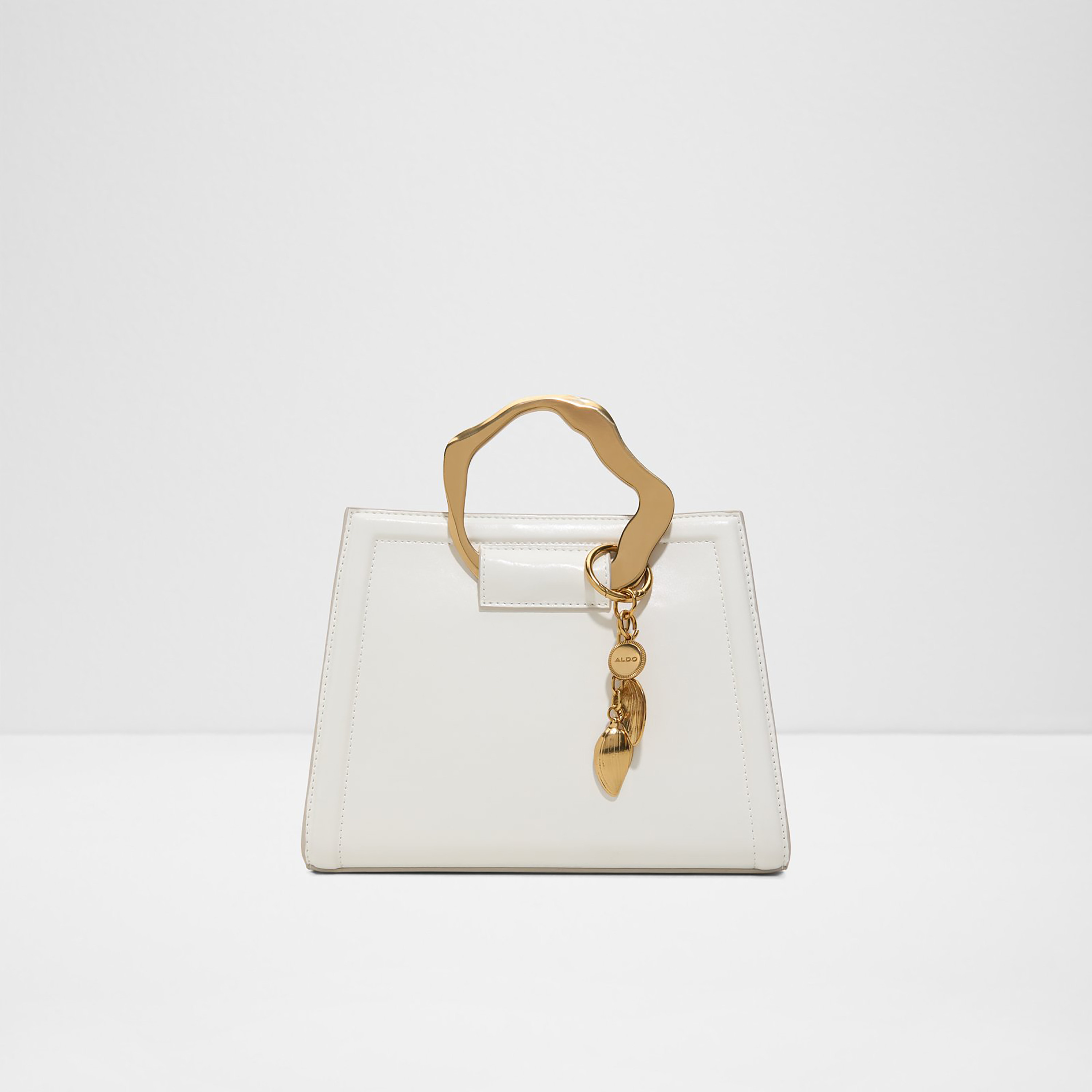 Aldo Azerallux Plain Double Handle Handheld Bag with Zip Closure & Adjustable Strap-women-bagsandwallets-handbags-image-1