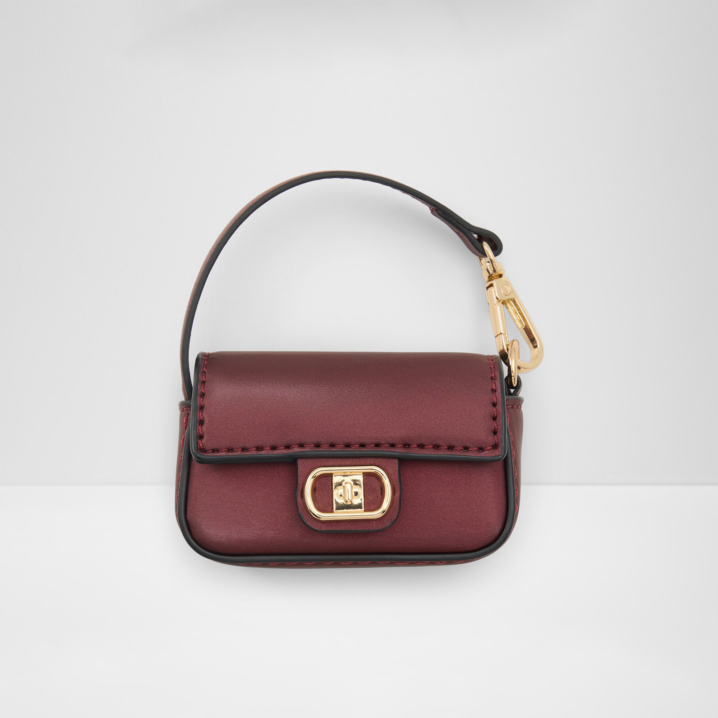 Aldo Lorelli Plain Single Handle Mini Handheld Bag with Twist Lock-women-bagsandwallets-handbags-image-1