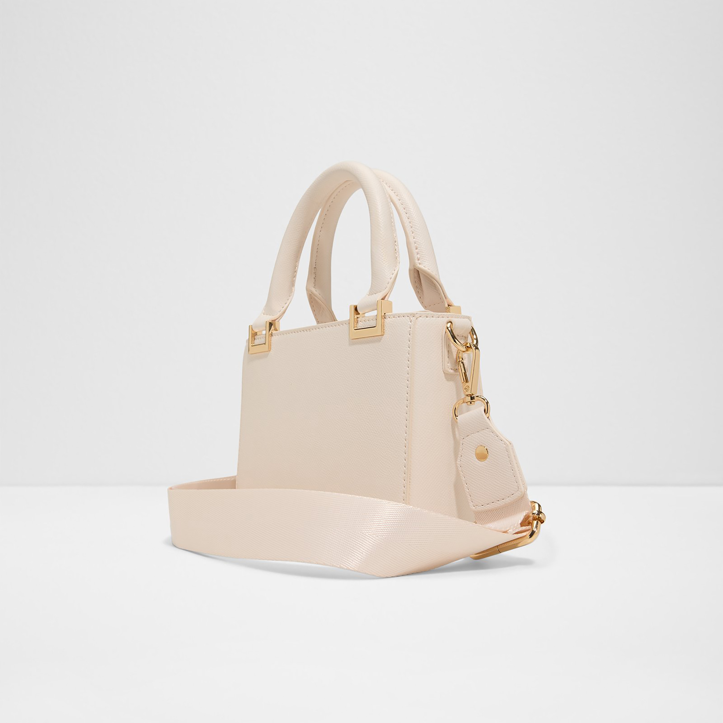 Aldo Loriflora Embroidered Double Handle Satchel Bag & Pouch with Zip Closure & Strap-women-bagsandwallets-handbags-image-2