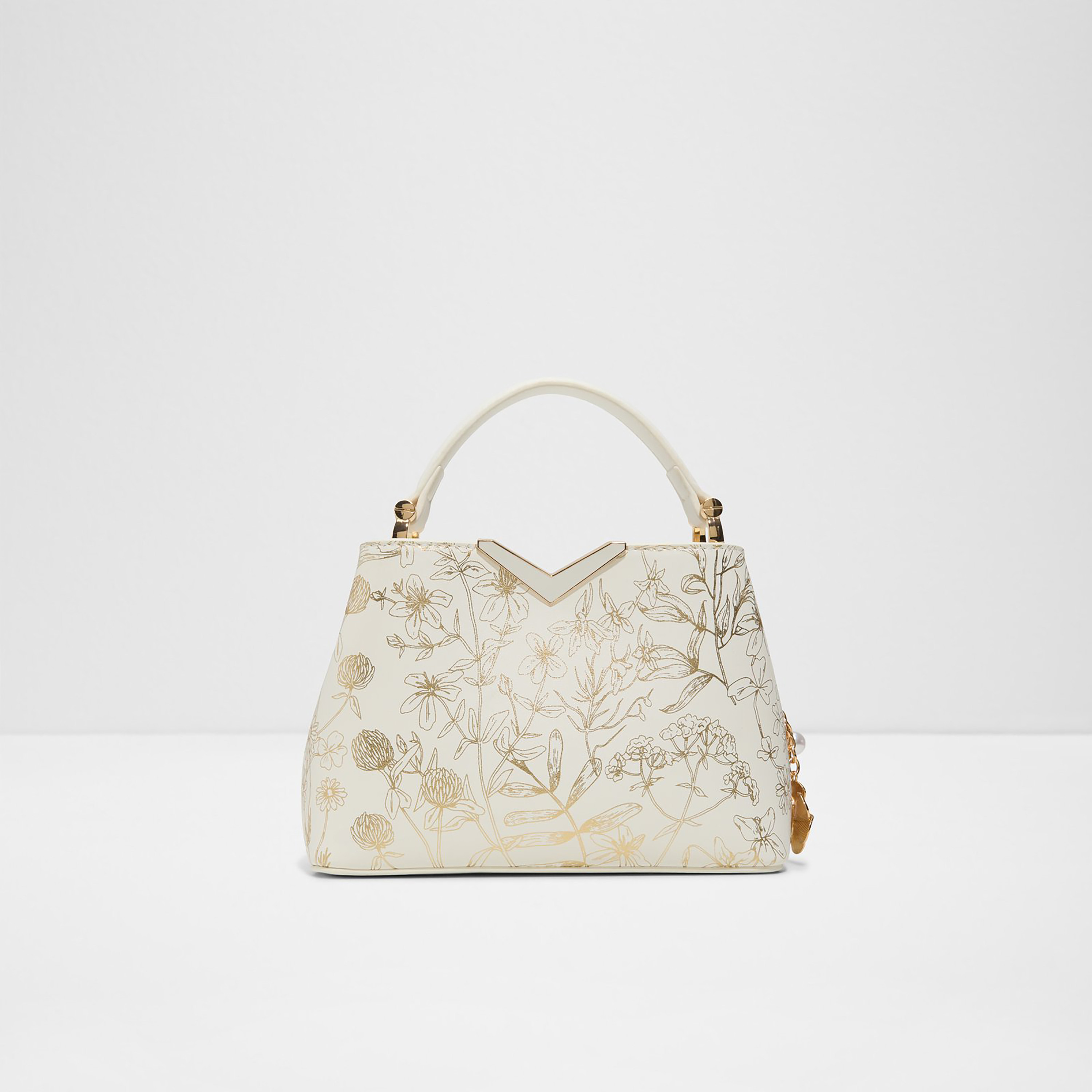 Aldo Valflora Printed Single Handle Satchel Bag with Zip Closure & Detachable Strap-women-bagsandwallets-handbags-image-1