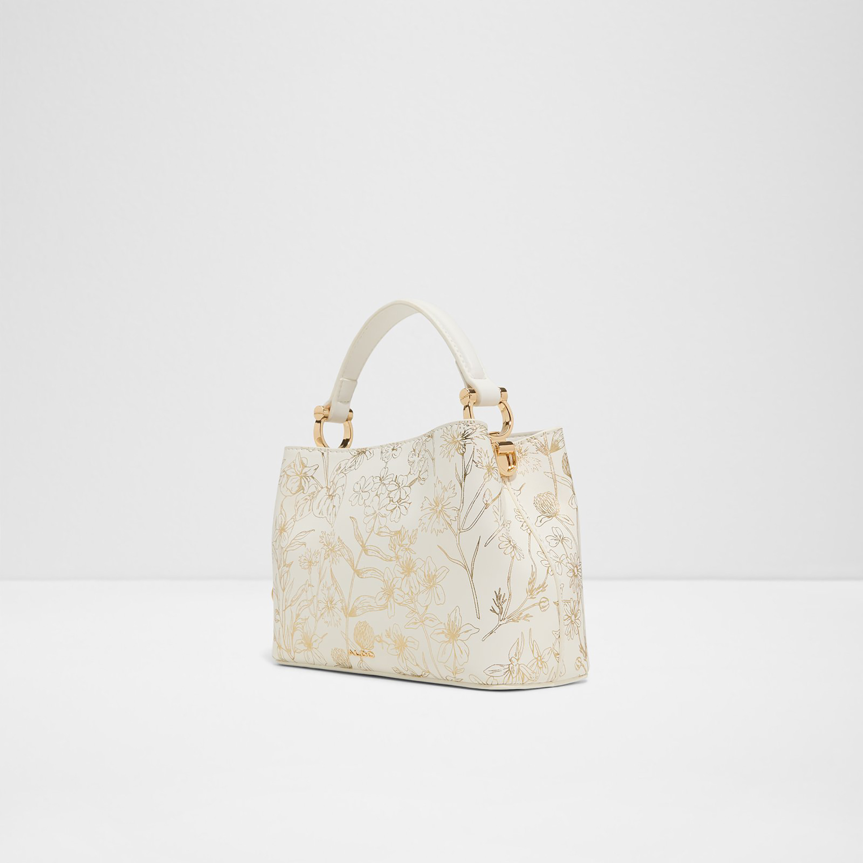 Aldo Valflora Printed Single Handle Satchel Bag with Zip Closure & Detachable Strap-women-bagsandwallets-handbags-image-2
