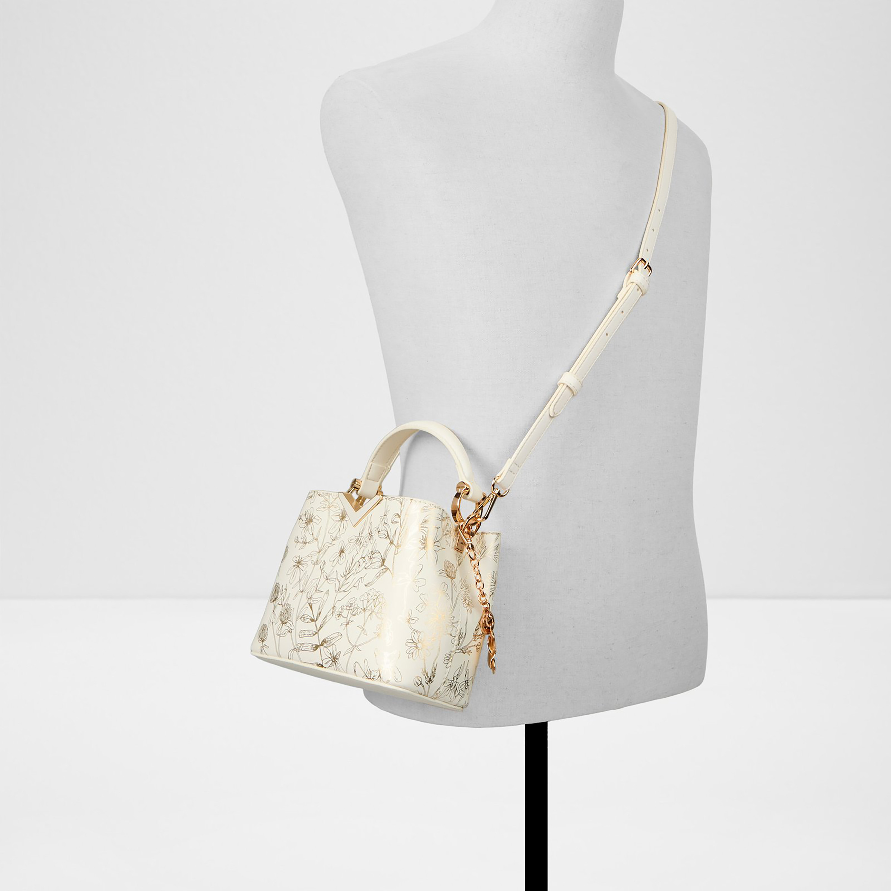 Aldo Valflora Printed Single Handle Satchel Bag with Zip Closure & Detachable Strap-women-bagsandwallets-handbags-image-4