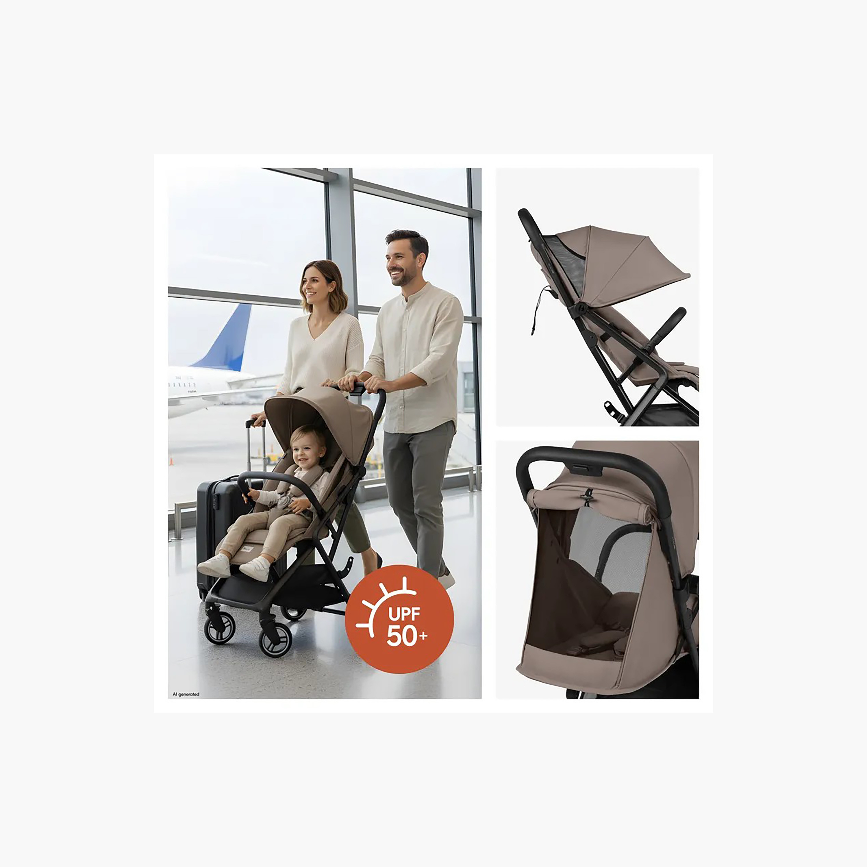 عربة أطفال مع مظلة وسلة تخزين فلاي إن كير من هوك-baby-gear-strollersandprams-strollers-image-6