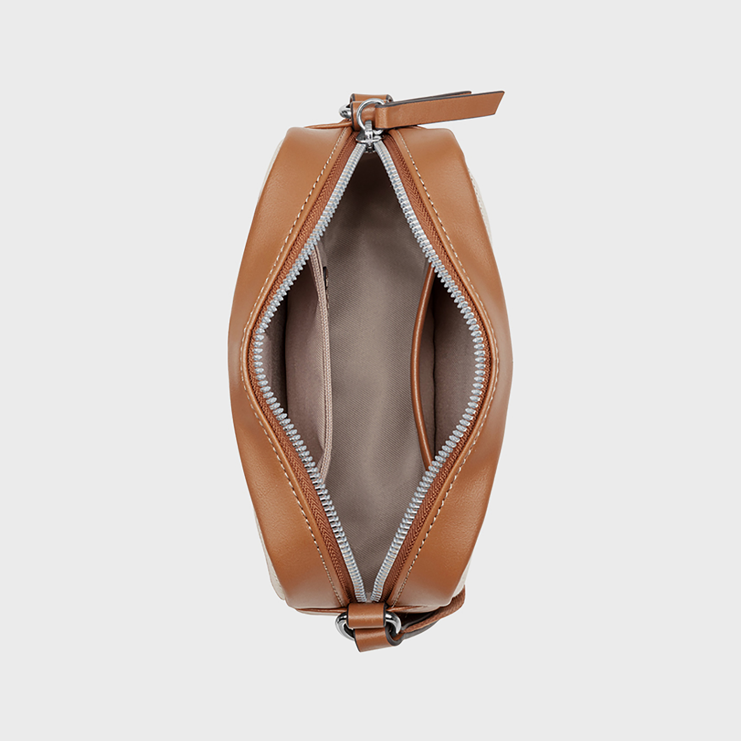 حقيبة كروسبودي من ناين ويست جاليلي بنقشة شعار ملونة وسحاب إغلاق-women-bagsandwallets-handbags-image-2