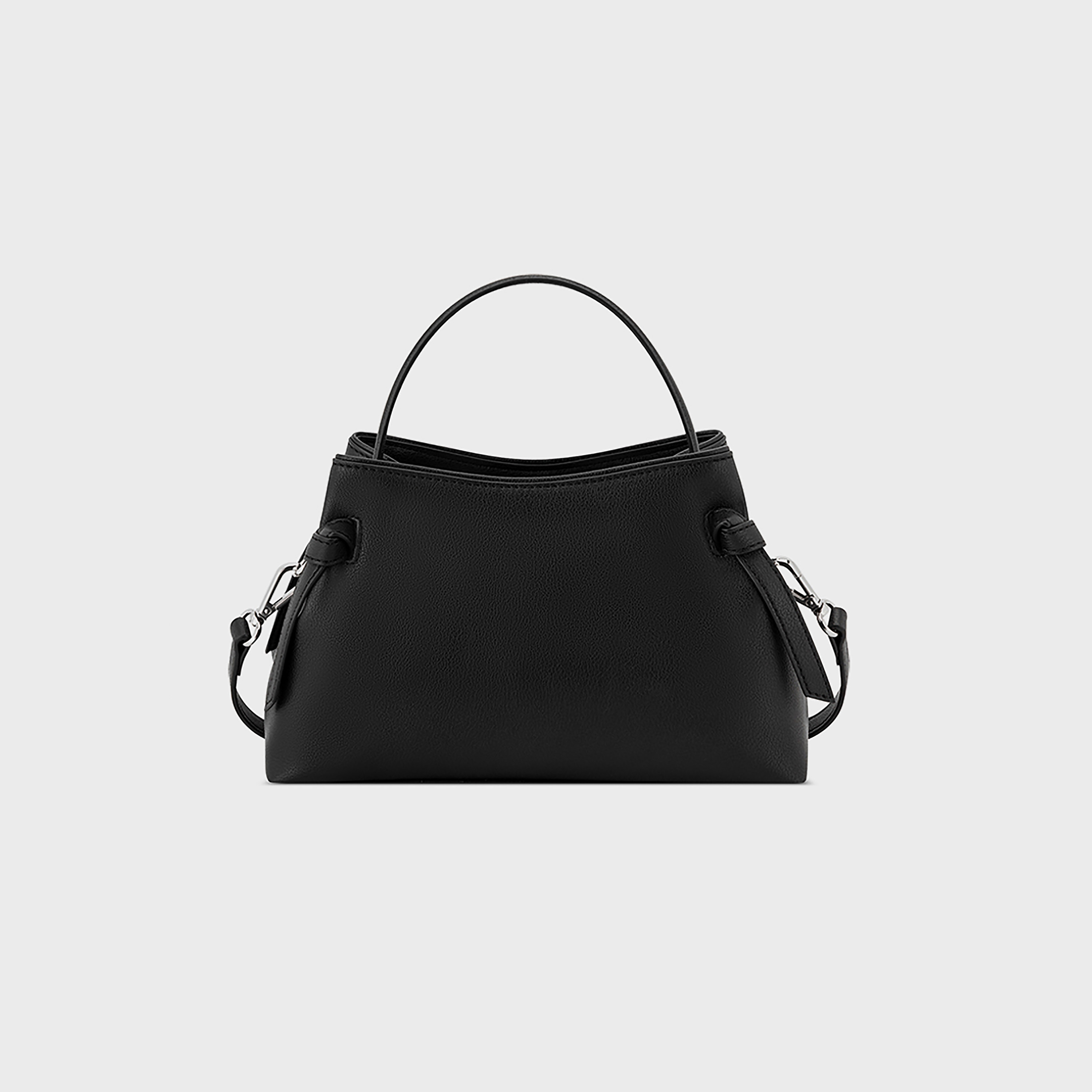 Nine West Isidore Textured Single Handle Satchel Bag with Magnetic Closure-women-bagsandwallets-handbags-image-4