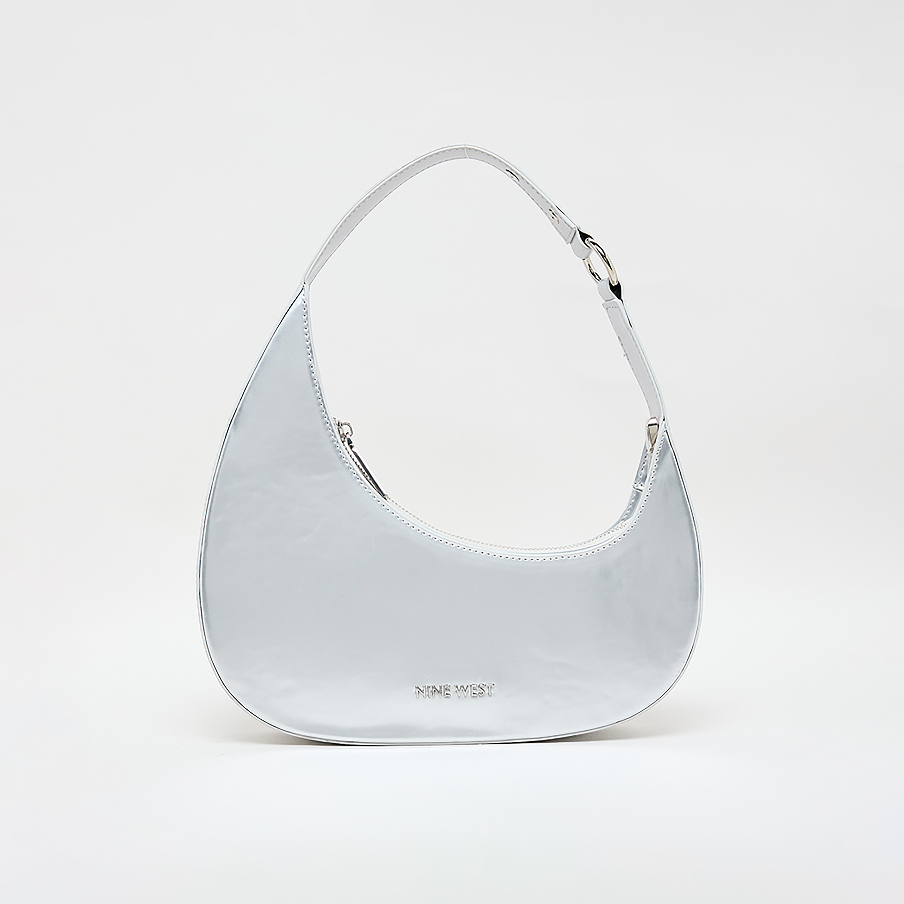 Nine West Plain Single Handle Shoulder Bag with Zipper Closure and Adjustable Strap-women-bagsandwallets-backpacks-image-5