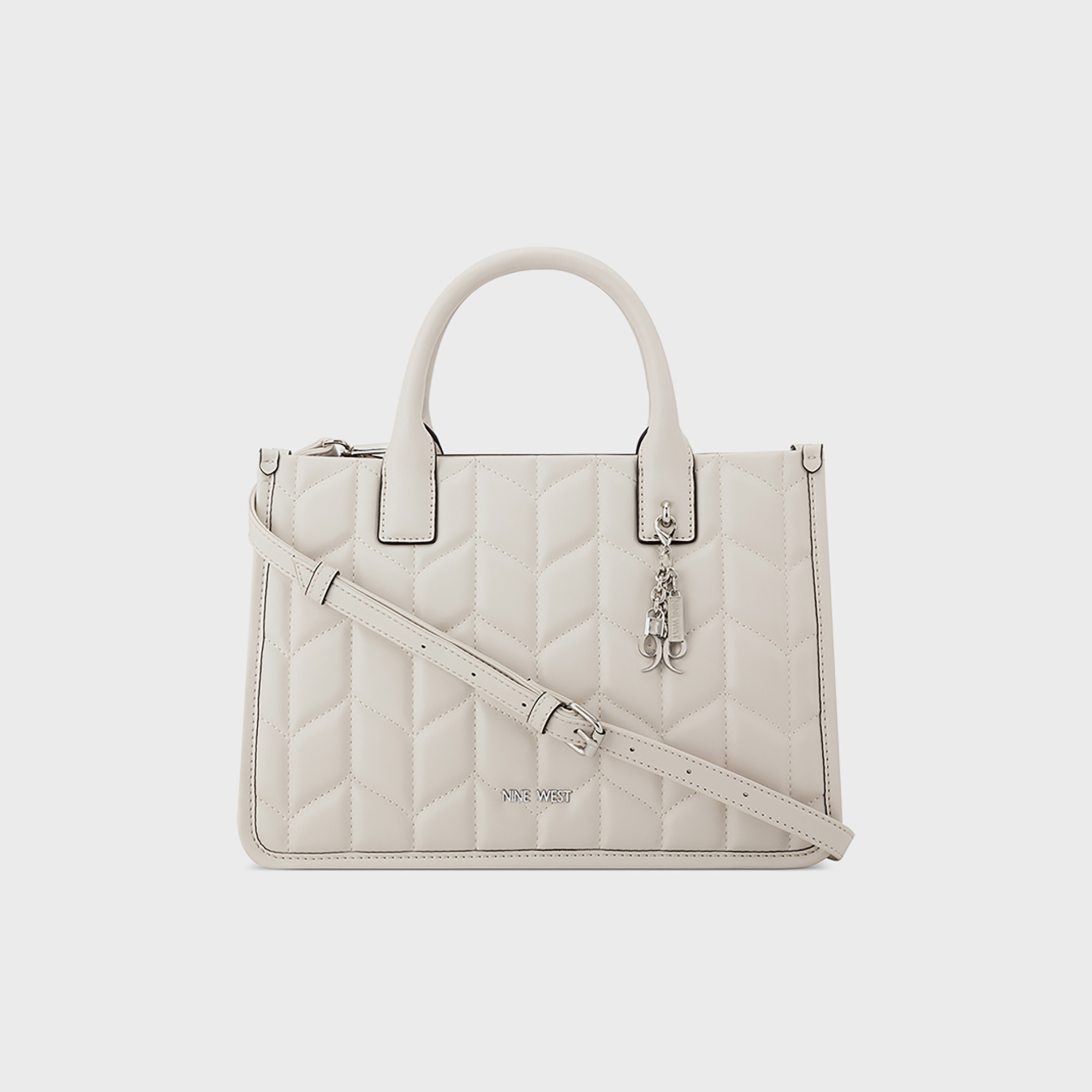 حقيبة ناين ويست إمبرلي المبطنة ذات المقبضين مع سحاب إغلاق وحزام كتف-women-bagsandwallets-handbags-image-1