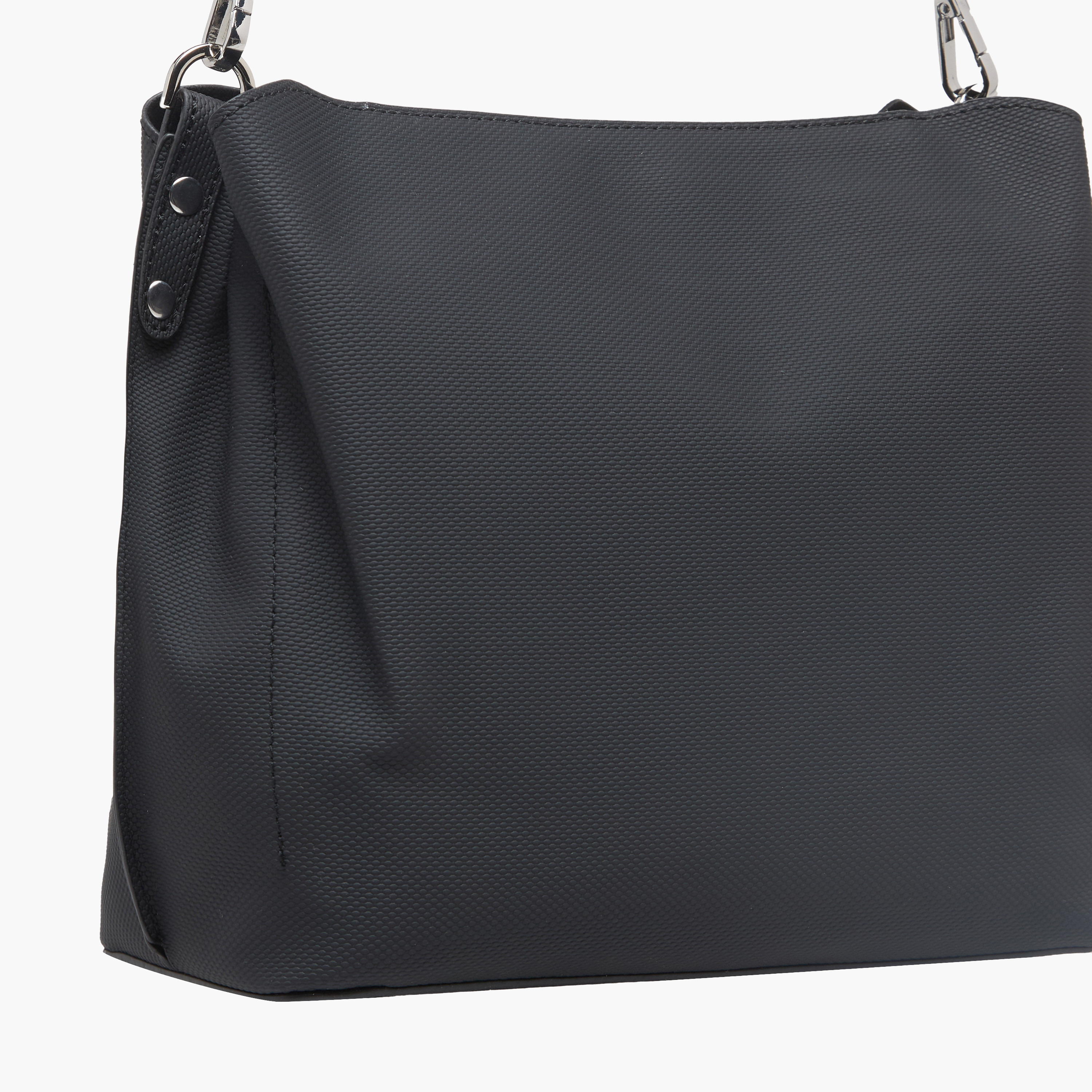 United Colors of Benetton Textured Crossbody Bag with Zip Closure-women-bagsandwallets-handbags-image-6