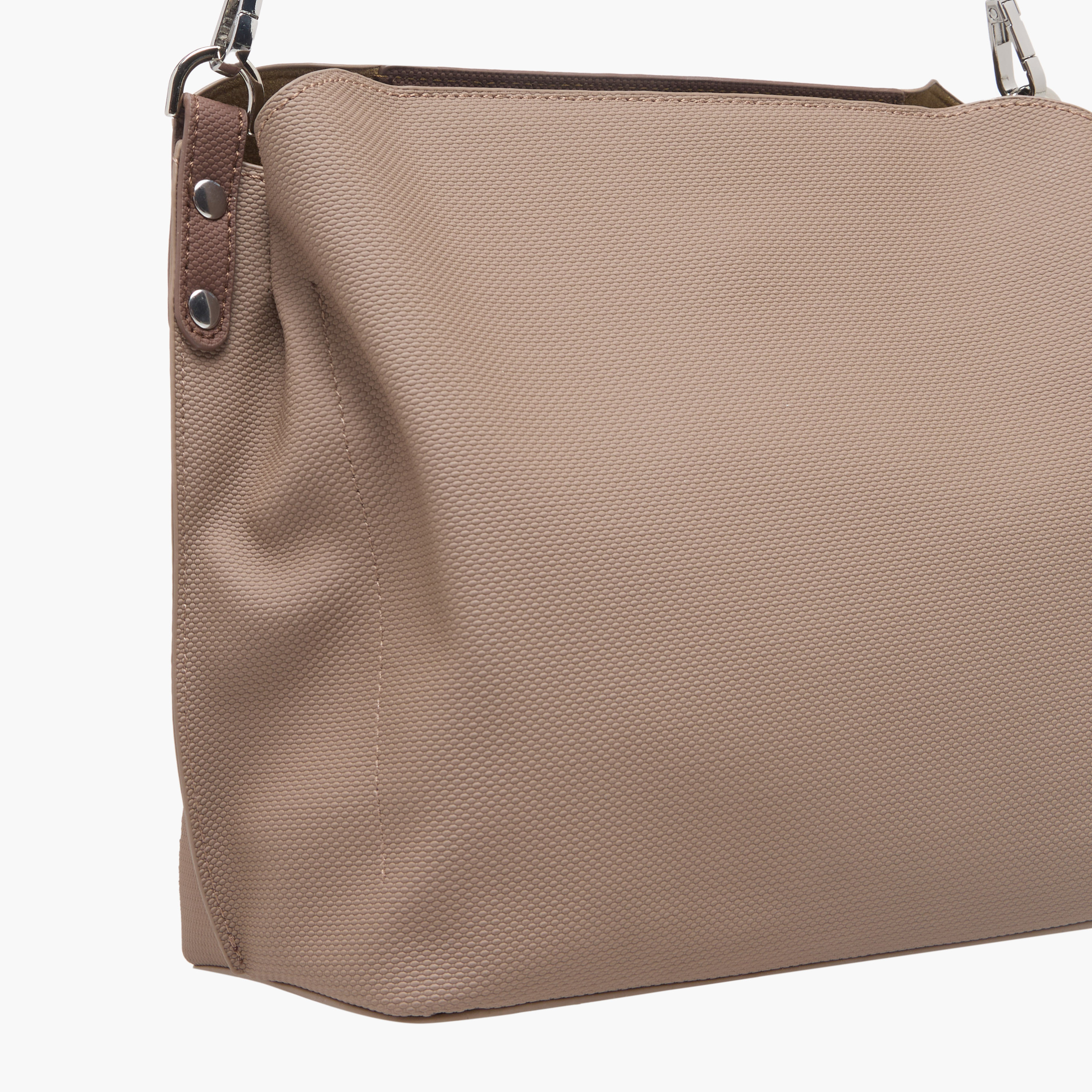 United Colors of Benetton Textured Crossbody Bag with Zip Closure-women-bagsandwallets-handbags-image-6