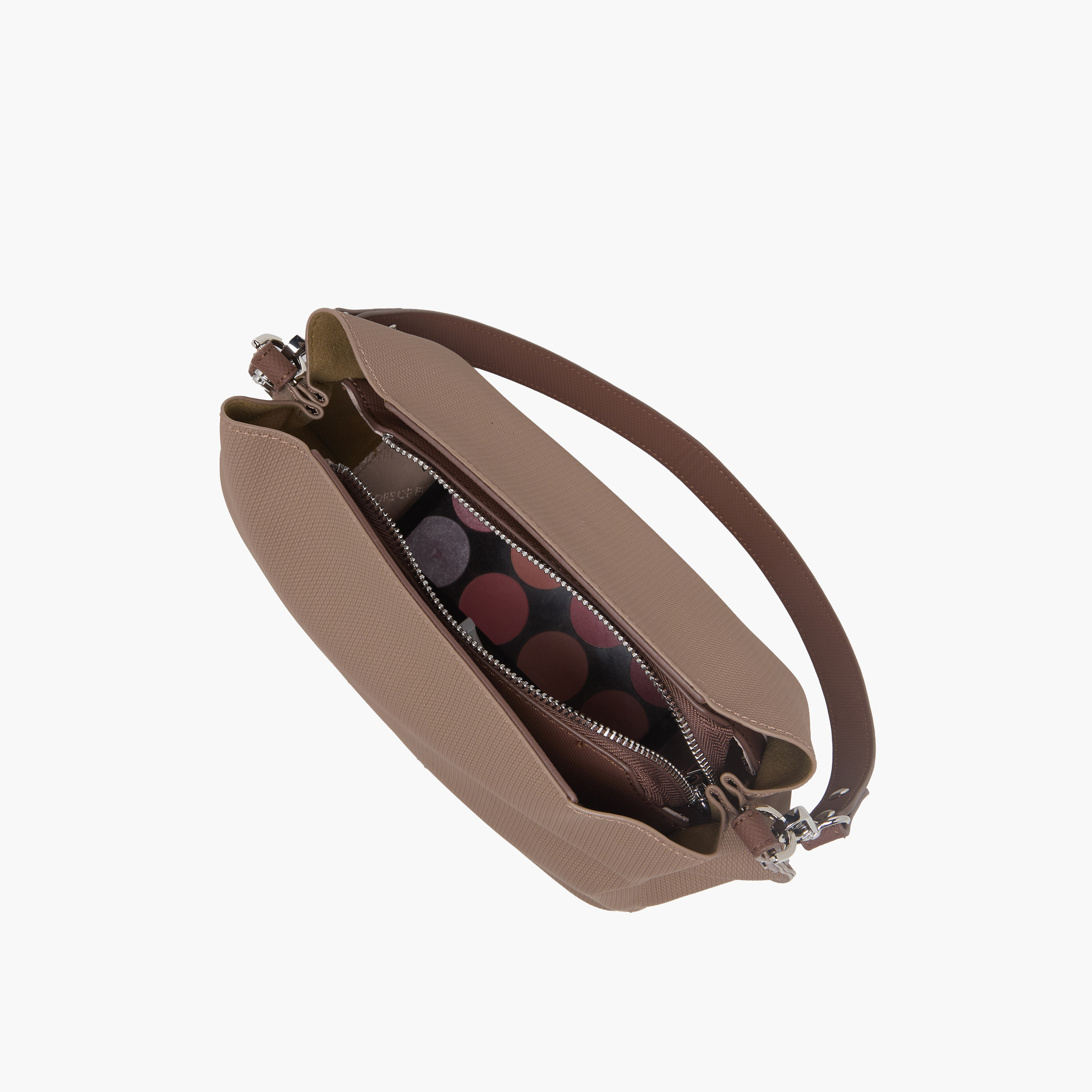 United Colors of Benetton Textured Crossbody Bag with Zip Closure-women-bagsandwallets-handbags-image-9