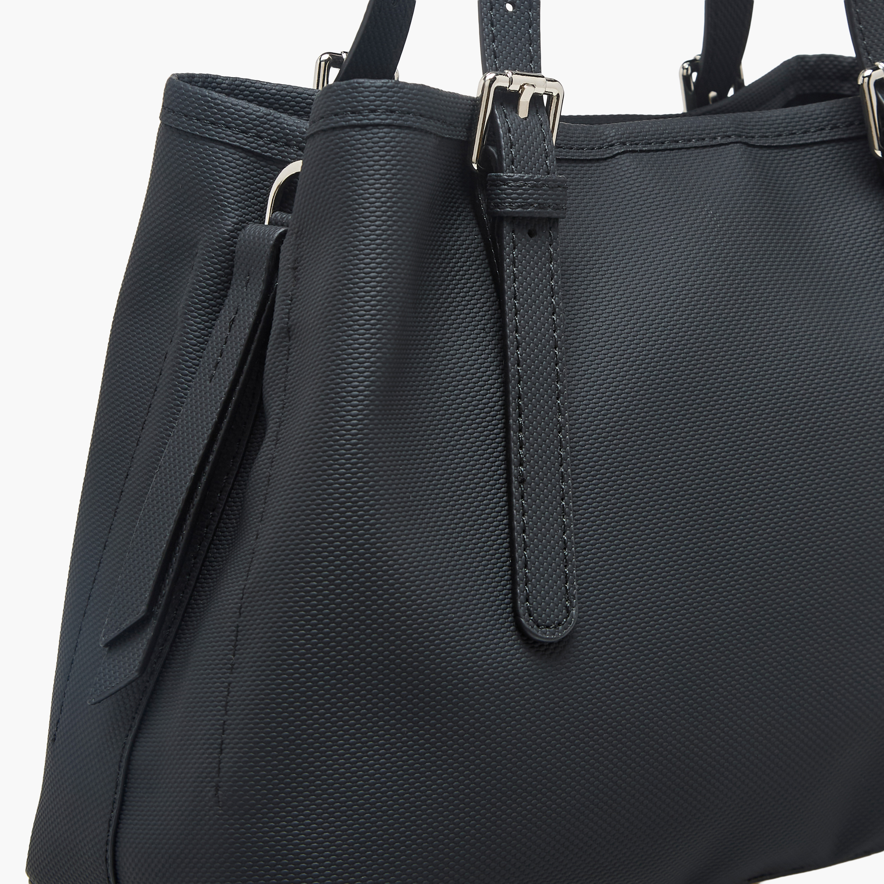 United Colors of Benetton Textured Tote Bag with Zip Closure-women-bagsandwallets-handbags-image-6