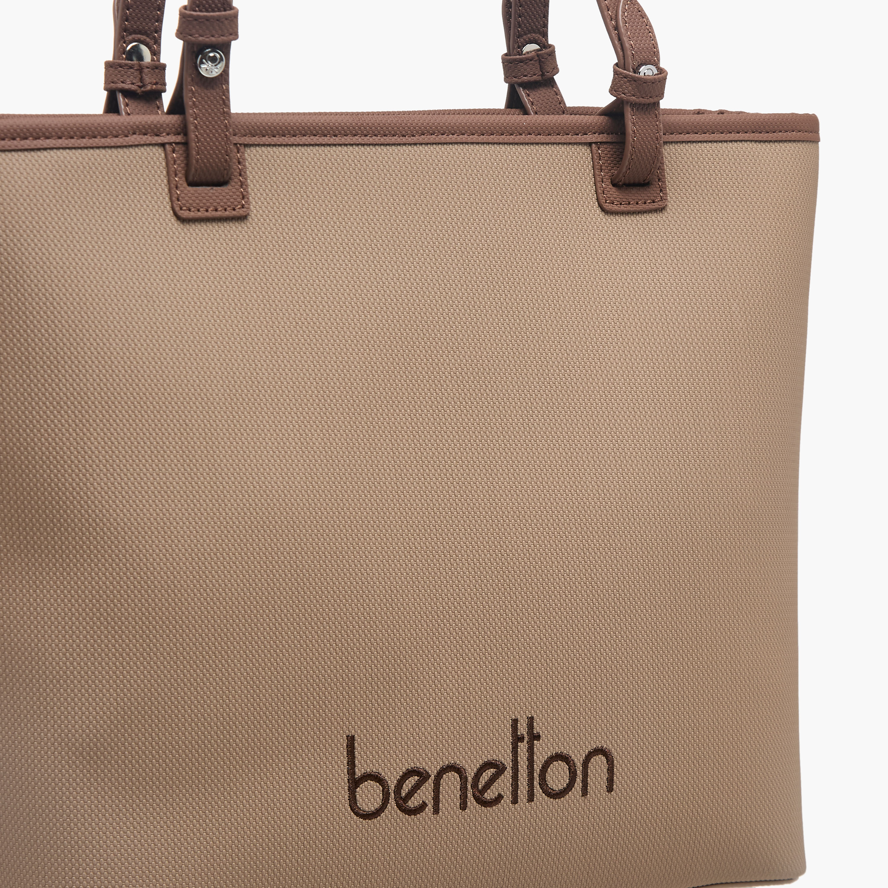 شنطة توتي سادة بسحاب إغلاق من يونايتد كلرز أوف بينيتون-women-bagsandwallets-handbags-image-5