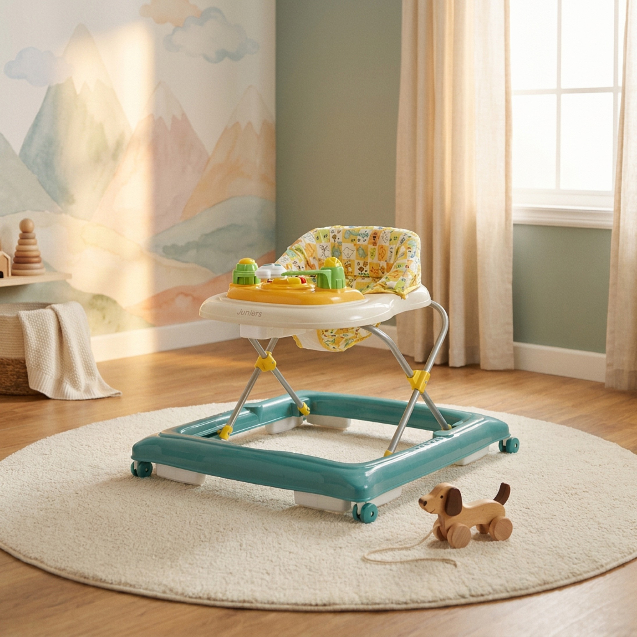 Juniors Chicago Baby Walker with Detachable Tray-baby-infantactivity-walkers-image-1