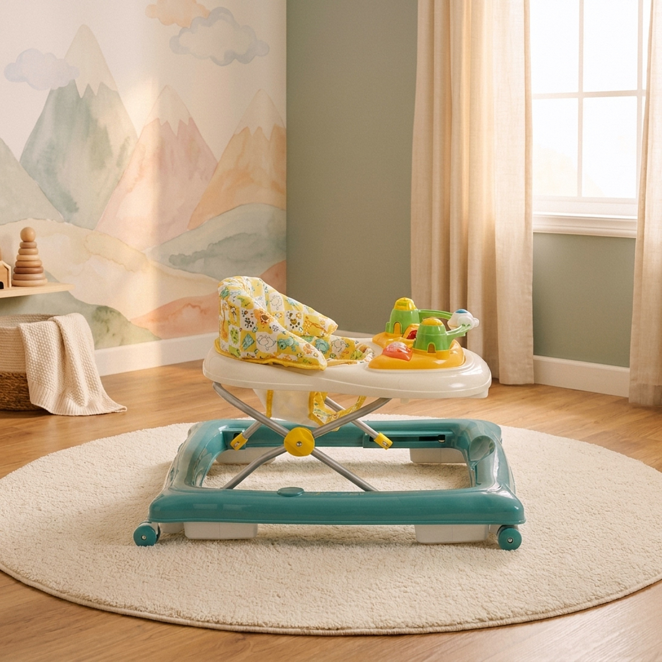Juniors Chicago Baby Walker with Detachable Tray-baby-infantactivity-walkers-image-4