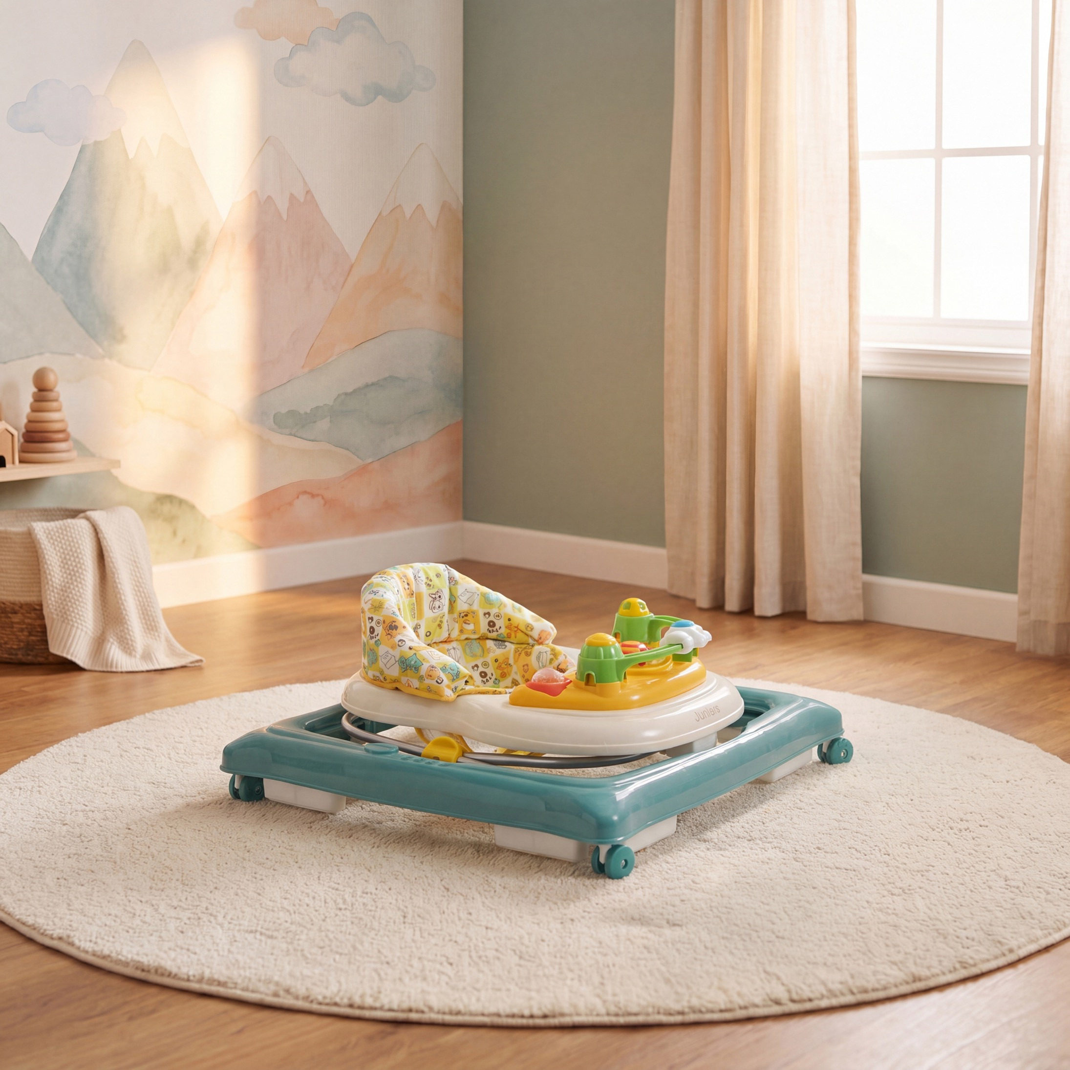 Juniors Chicago Baby Walker with Detachable Tray-baby-infantactivity-walkers-image-5