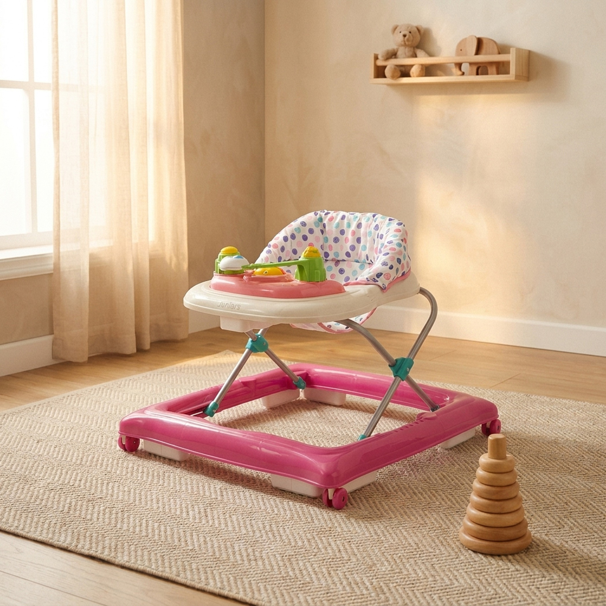 Juniors Chicago Baby Walker with Detachable Tray-baby-infantactivity-walkers-image-1