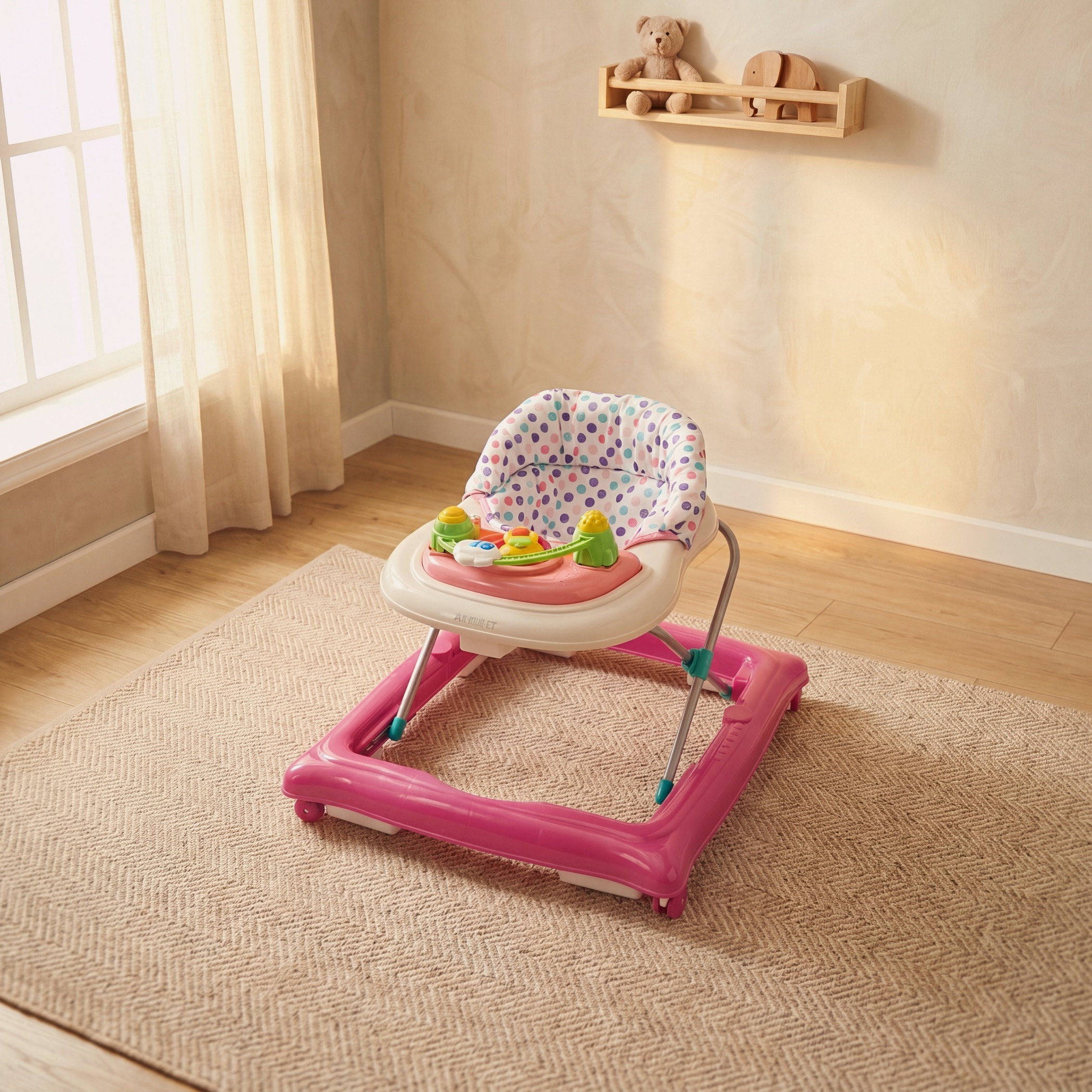 Juniors Chicago Baby Walker with Detachable Tray-baby-infantactivity-walkers-image-2