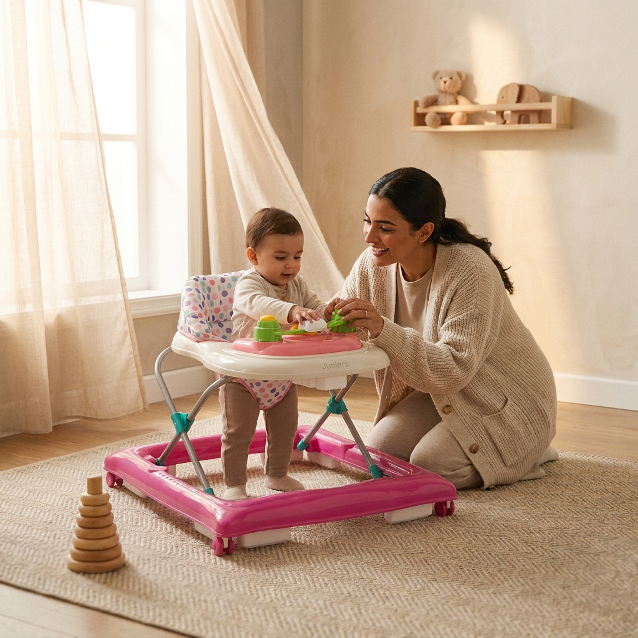 Juniors Chicago Baby Walker with Detachable Tray-baby-infantactivity-walkers-image-6