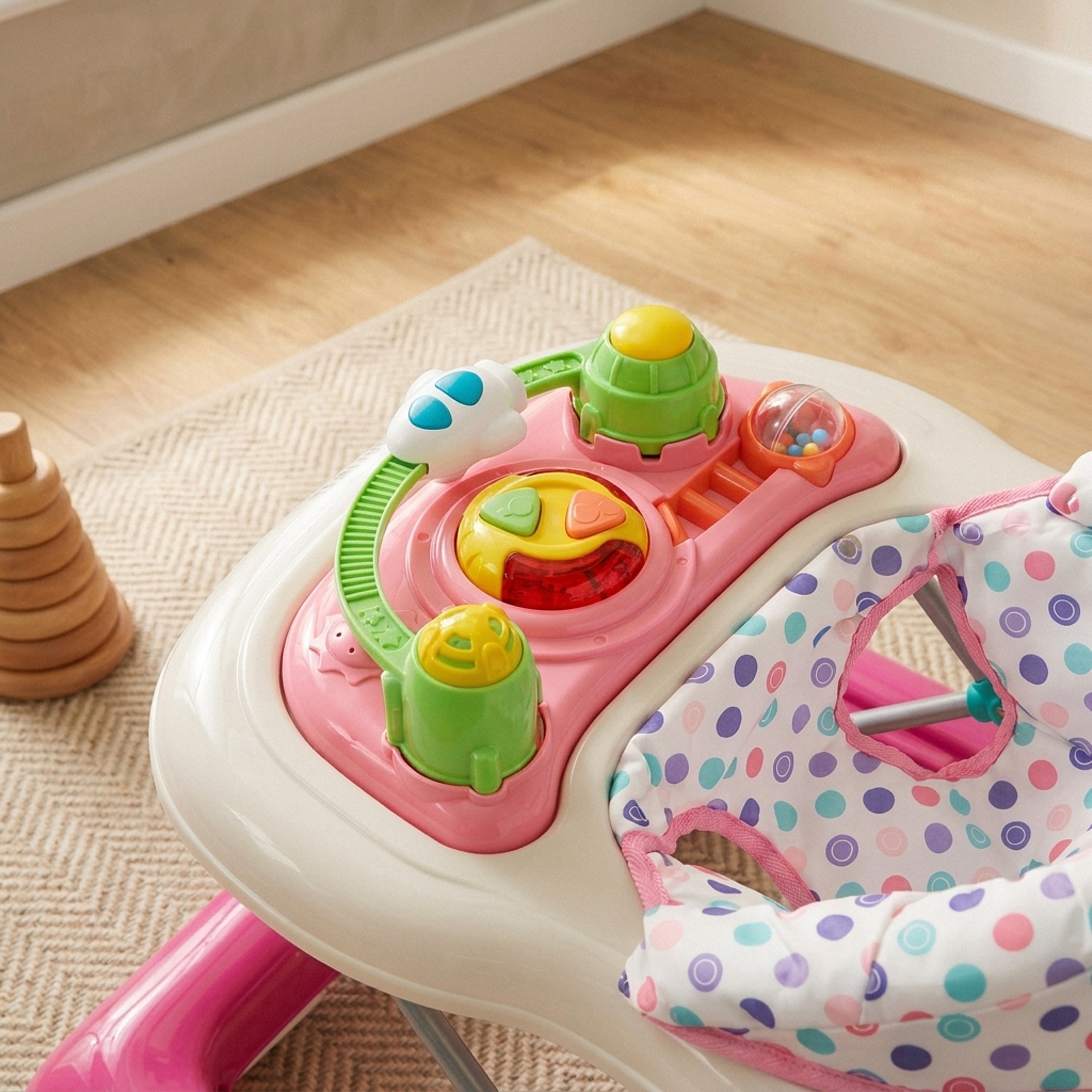 Juniors Chicago Baby Walker with Detachable Tray-baby-infantactivity-walkers-image-7