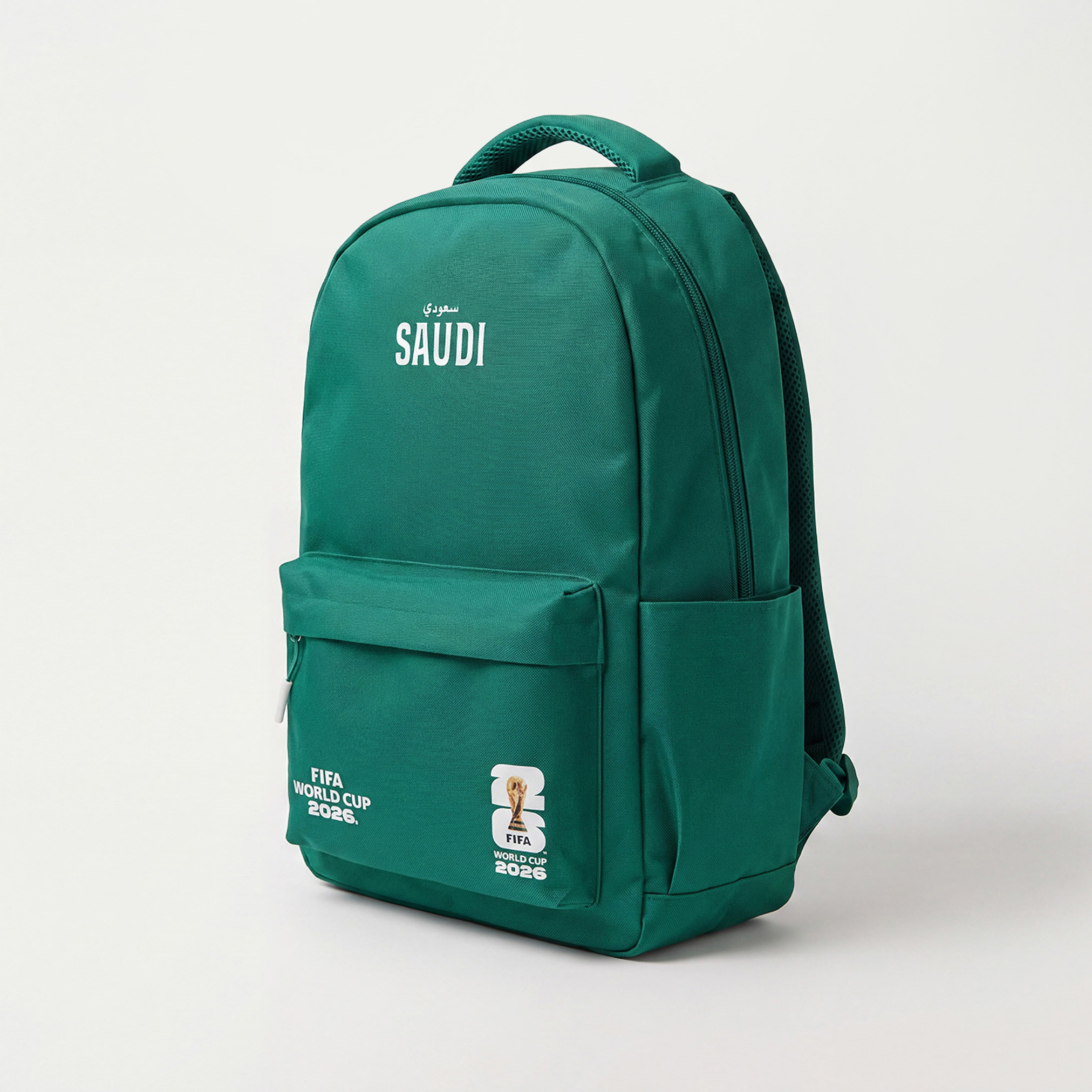 FIFA Saudi Arabia Print Backpack for Kids 8-13 Years with Pockets-school-bagsandbackpacks-backpacks-image-2