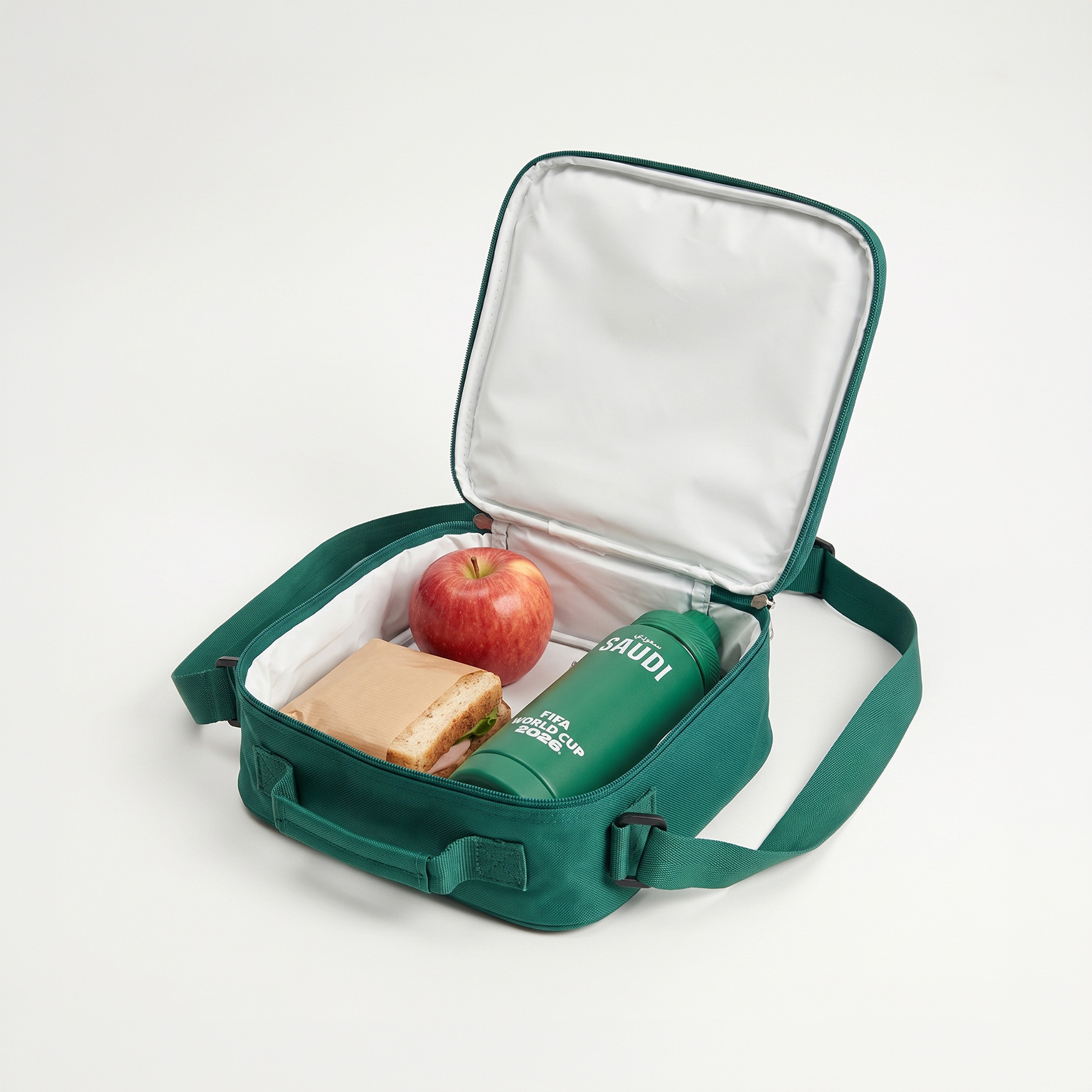 -شنطة غداء بطبعات وبحزام قابل للتعديل للأطفال بعمر 8-13 سنة من فيفا-school-lunchessentials-lunchbags-image-3