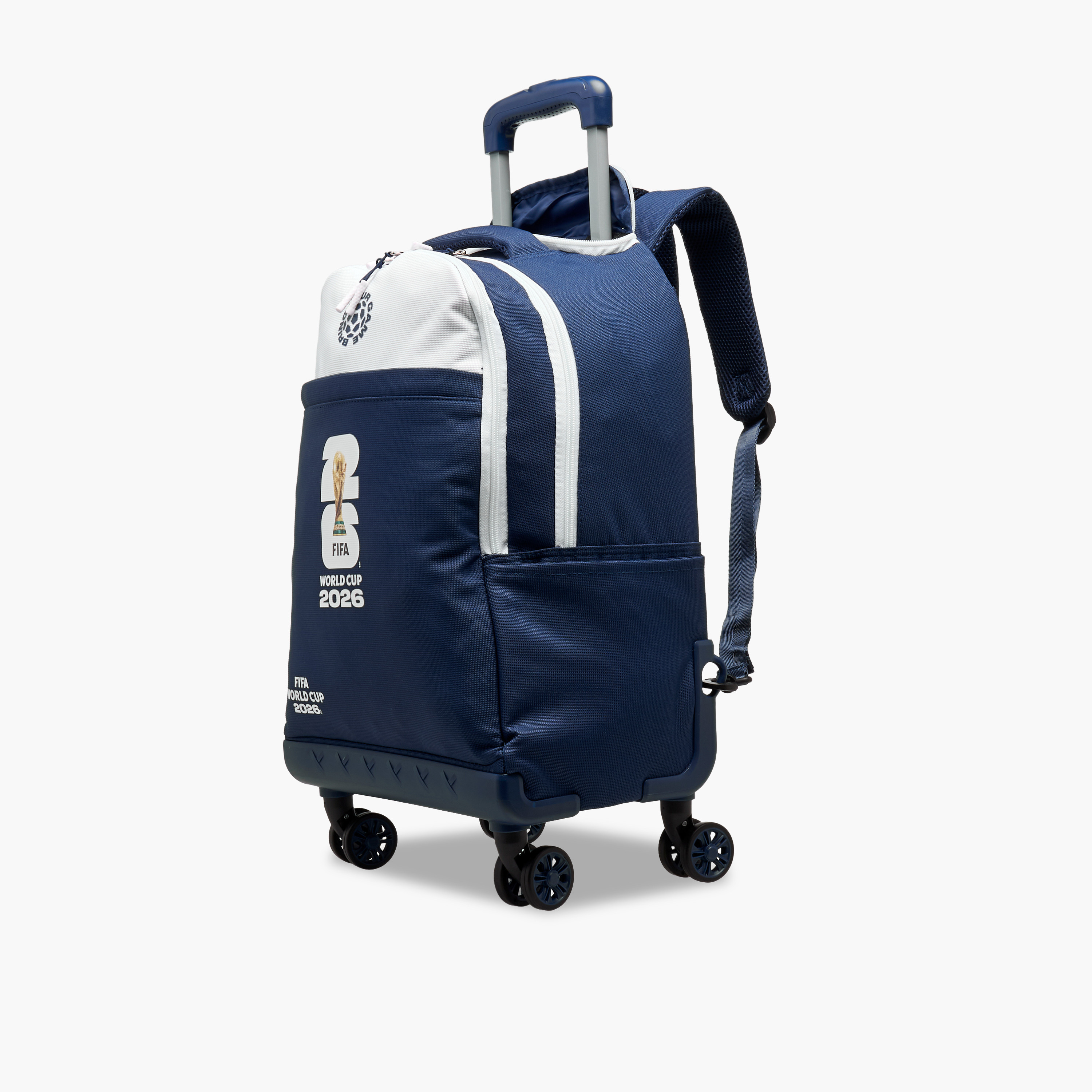 FIFA Printed Trolley Backpack for Kids Retractable Handle-school-bagsandbackpacks-trolleybags-image-2