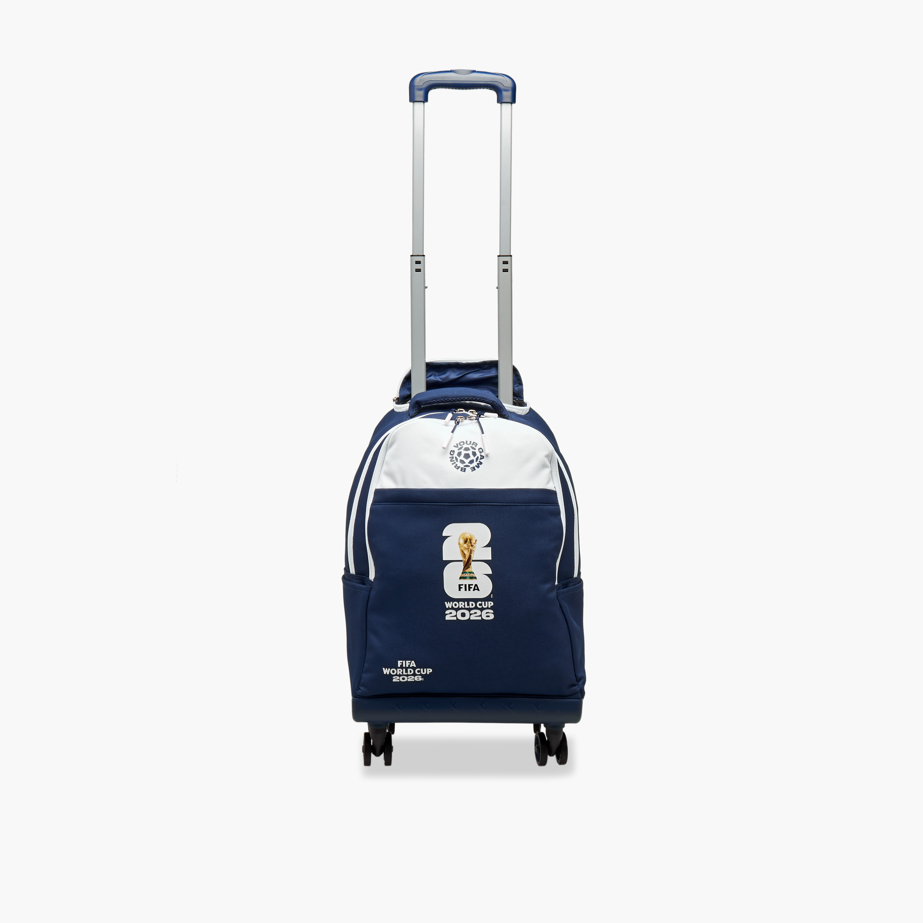 FIFA Printed Trolley Backpack for Kids Retractable Handle-school-bagsandbackpacks-trolleybags-image-4