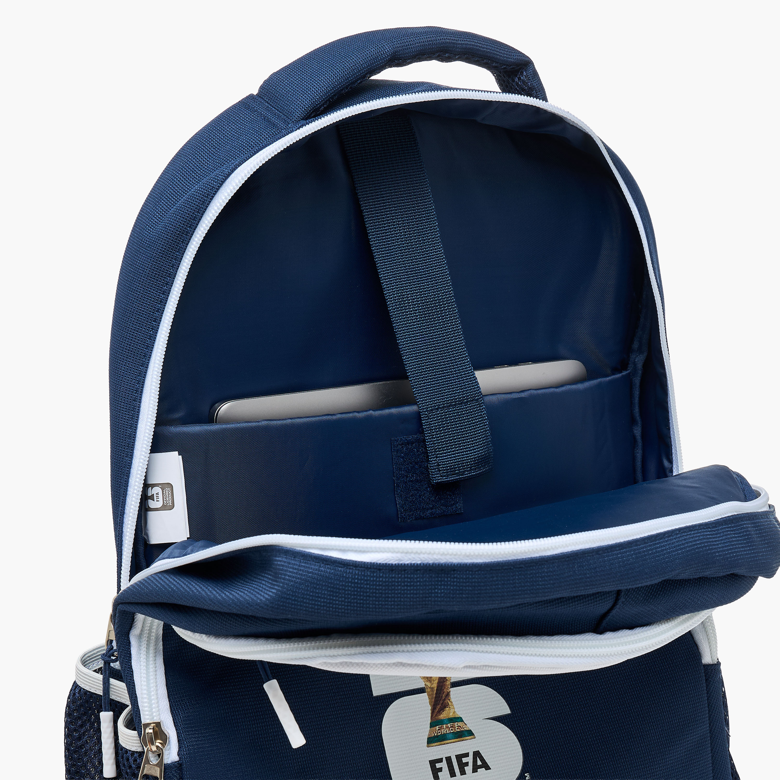 FIFA World Cup Print Backpack for Kids 8-13 Years with Padded Adjustable Straps-school-bagsandbackpacks-backpacks-image-3