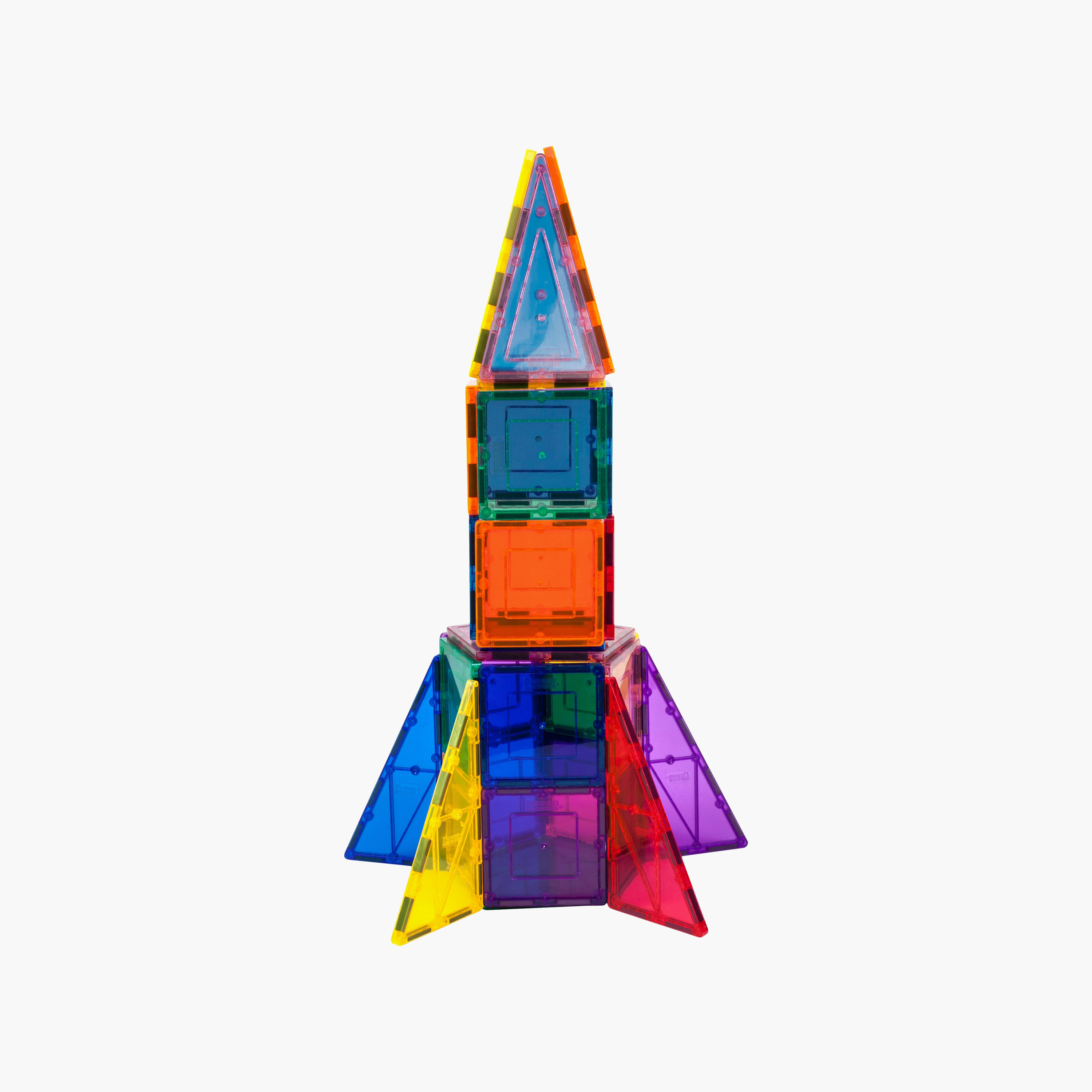 Picasso 32-Piece Magnetic Tile Rocket Ship Building Set-toys-buildingblocks-magnetictoys-image-8