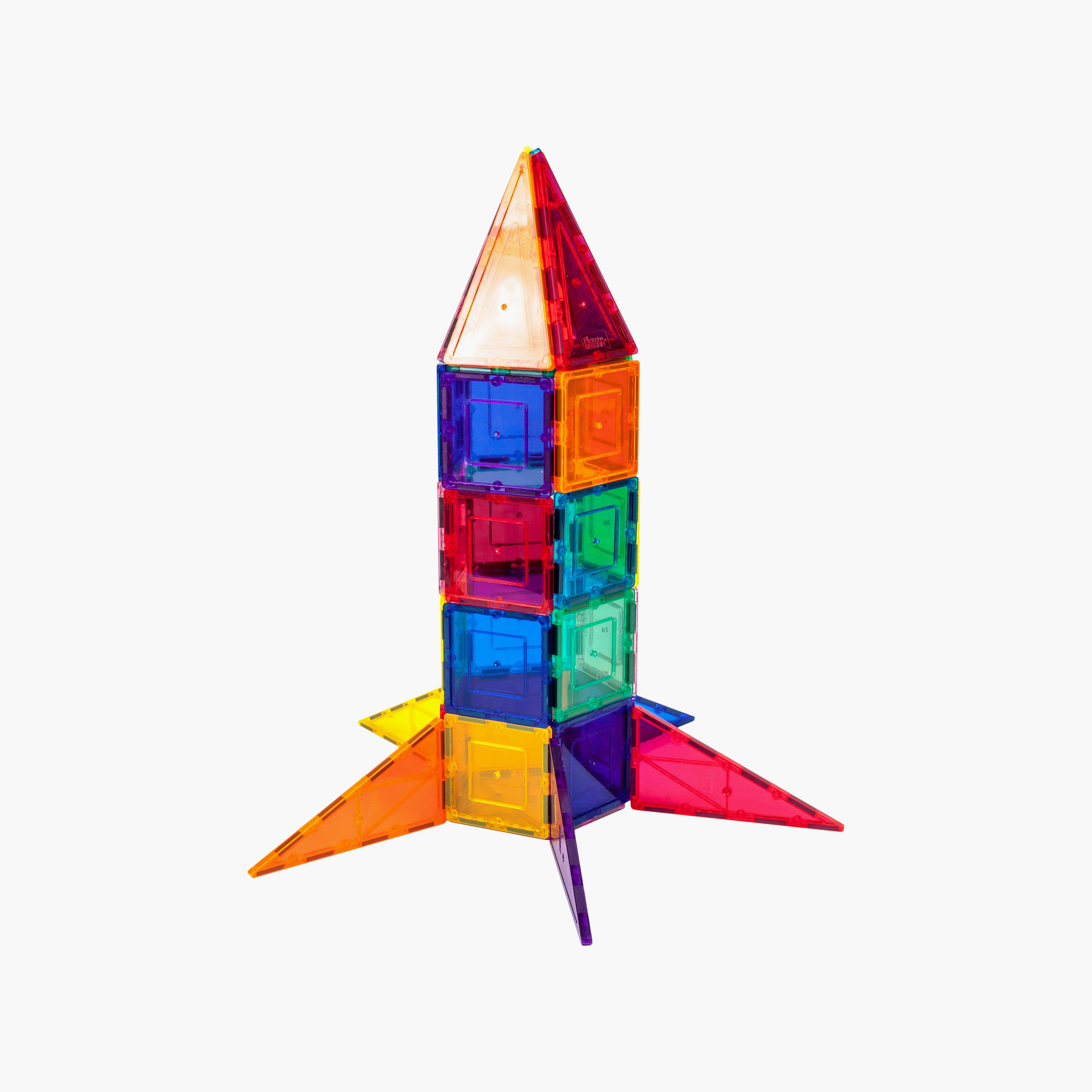 Picasso 32-Piece Magnetic Tile Rocket Ship Building Set-toys-buildingblocks-magnetictoys-image-9