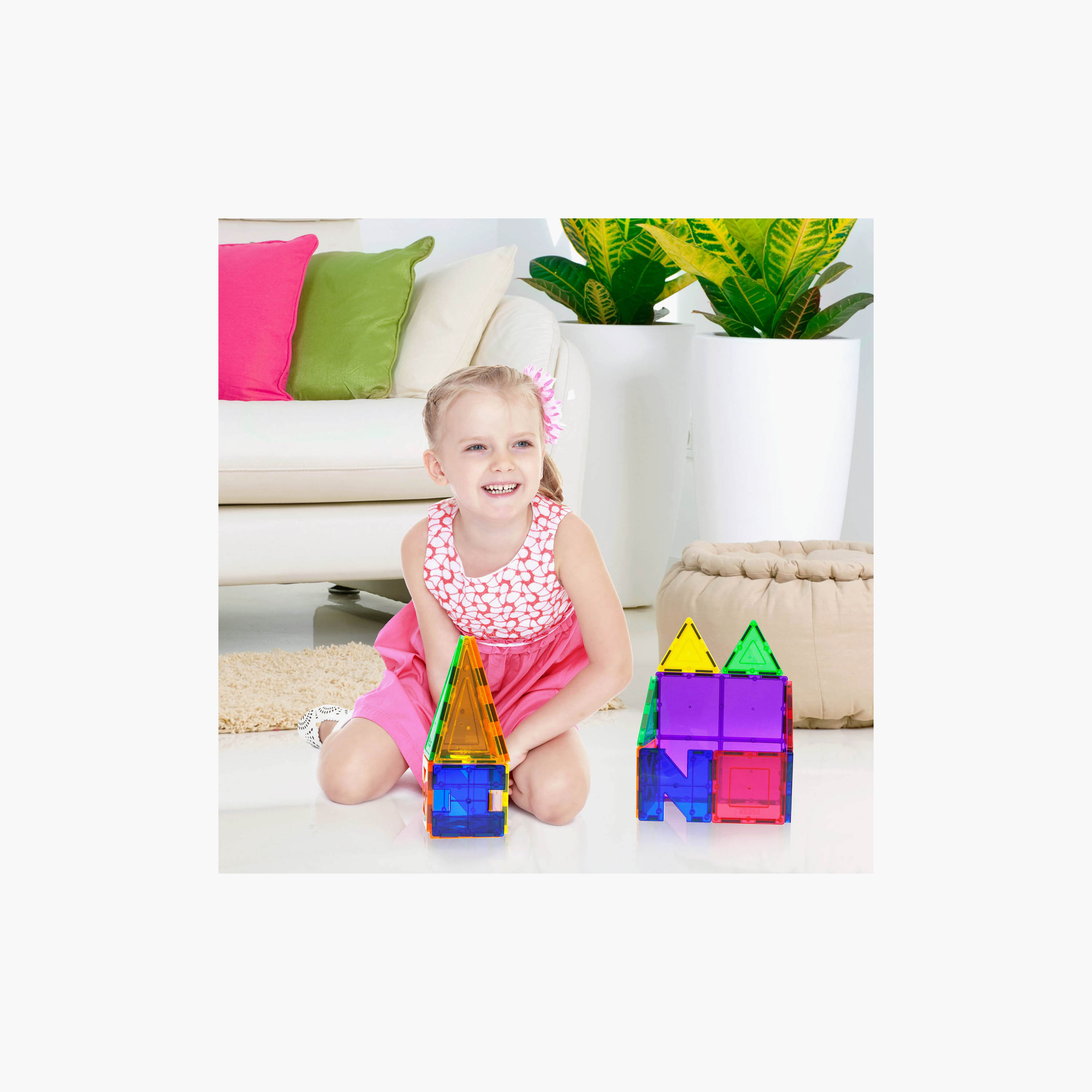 Picasso 33-Piece Magnetic Letter Play Educational Building Tile Set-toys-buildingblocks-magnetictoys-image-2