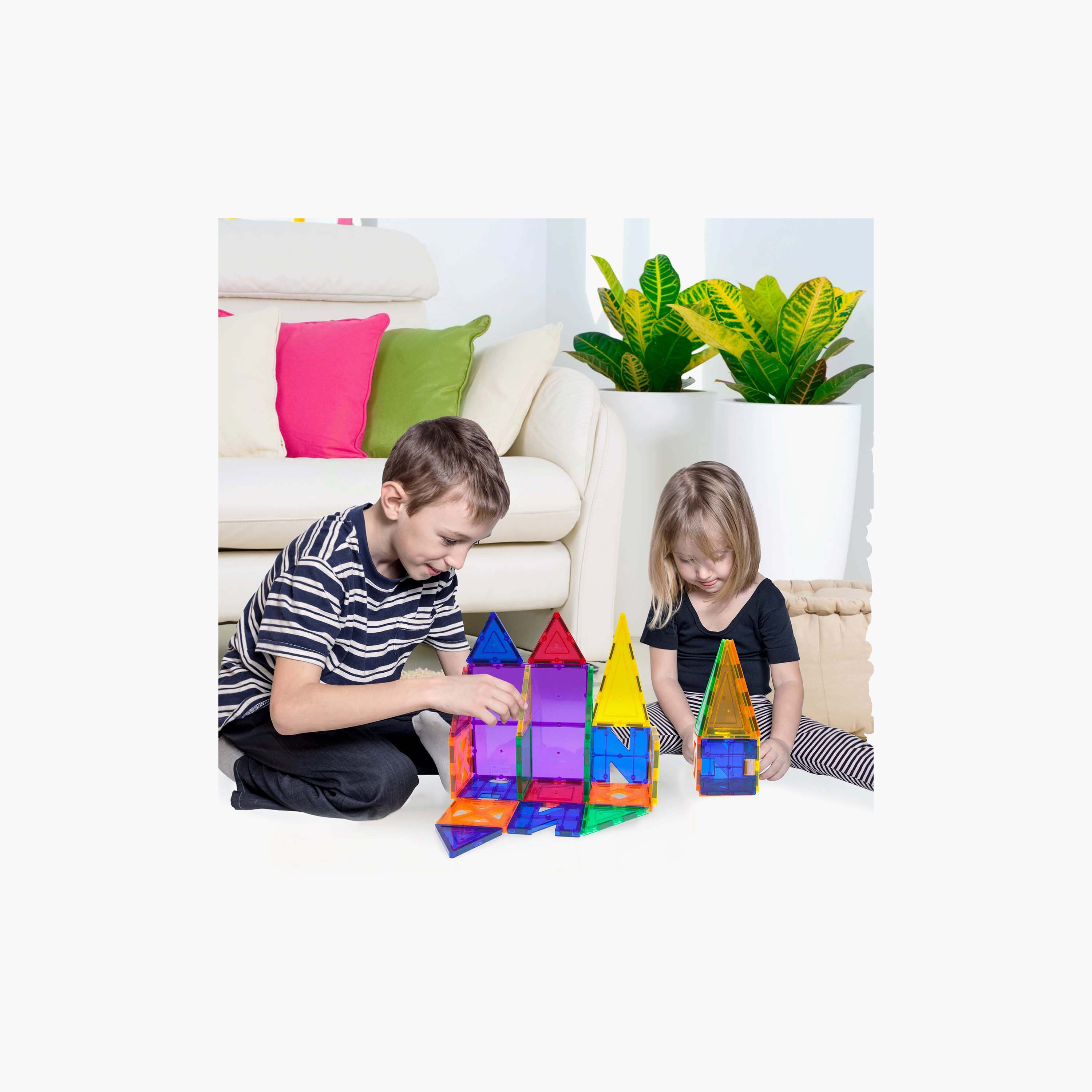 Picasso 33-Piece Magnetic Letter Play Educational Building Tile Set-toys-buildingblocks-magnetictoys-image-9