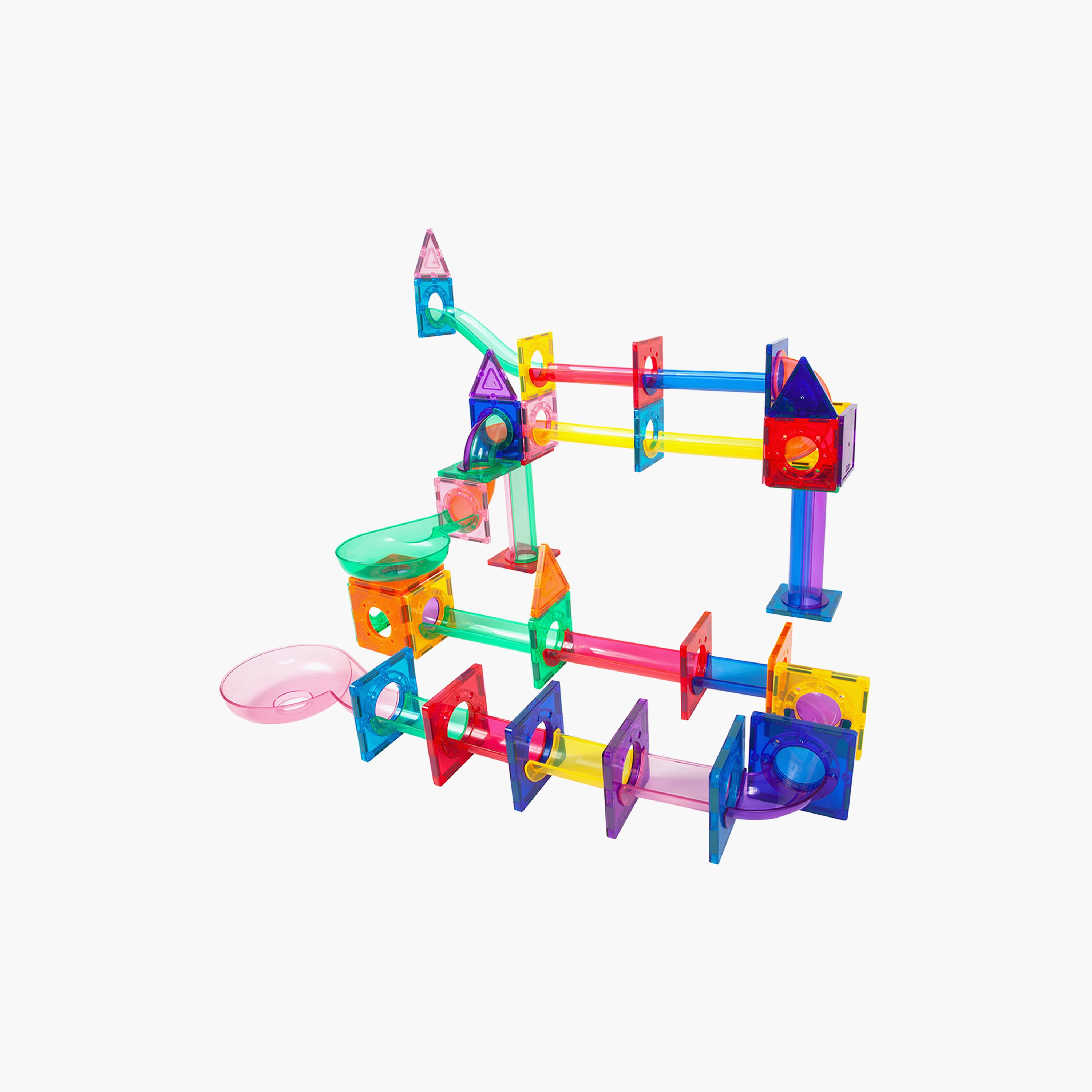 Picasso 71-Piece Magnetic Marble Run Connecting Building Block Set-toys-buildingblocks-magnetictoys-image-9