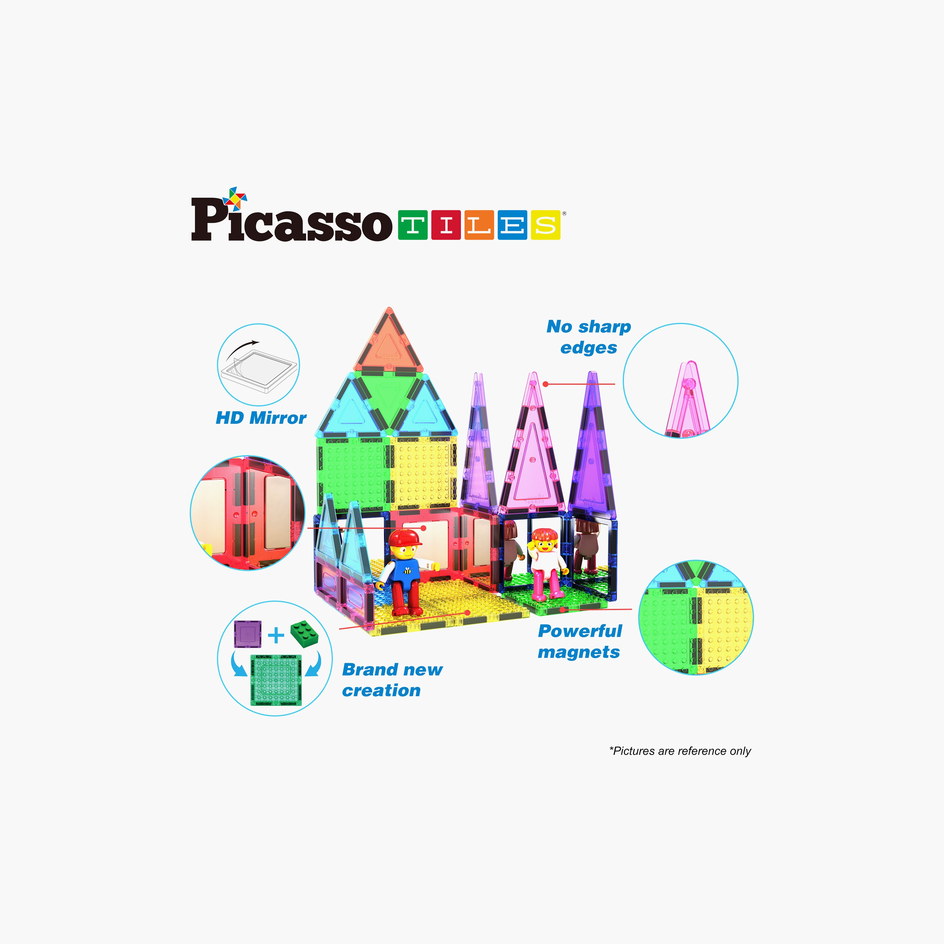Picasso Magnetic Tile Brick Block STEM Learning Set-toys-buildingblocks-magnetictoys-image-11