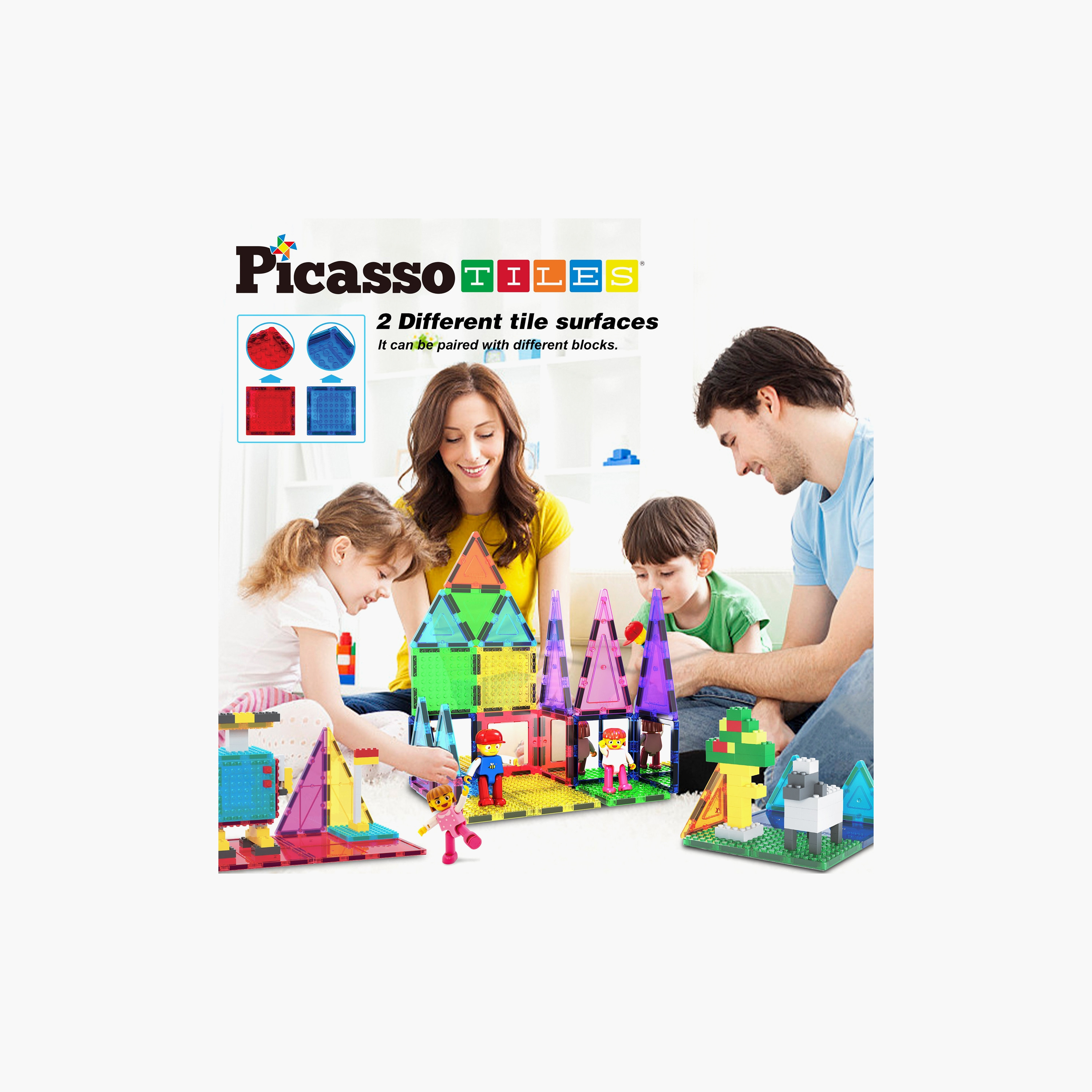 Picasso Magnetic Tile Brick Block STEM Learning Set-toys-buildingblocks-magnetictoys-image-12