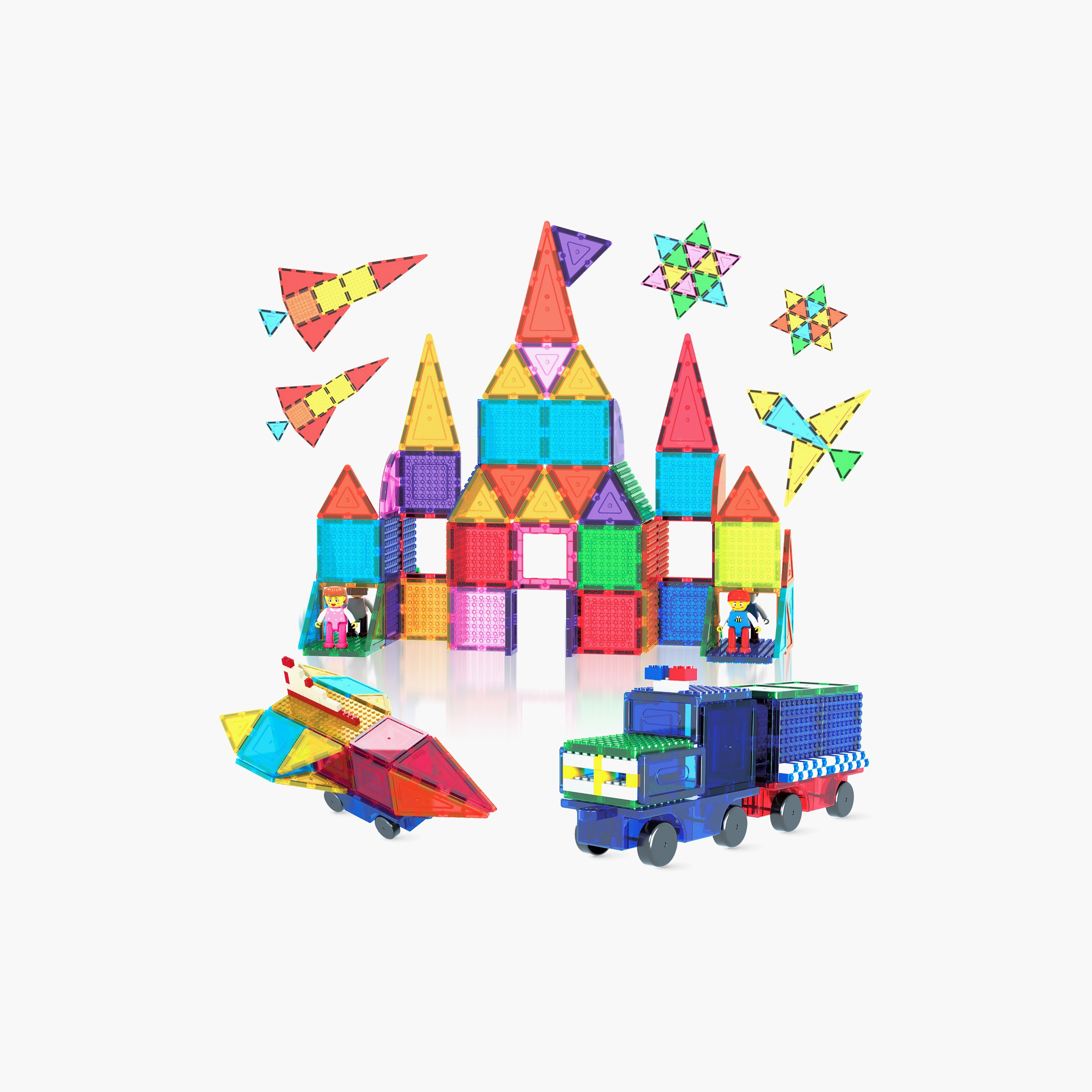 Picasso Magnetic Tile Brick Block STEM Learning Set-toys-buildingblocks-magnetictoys-image-6