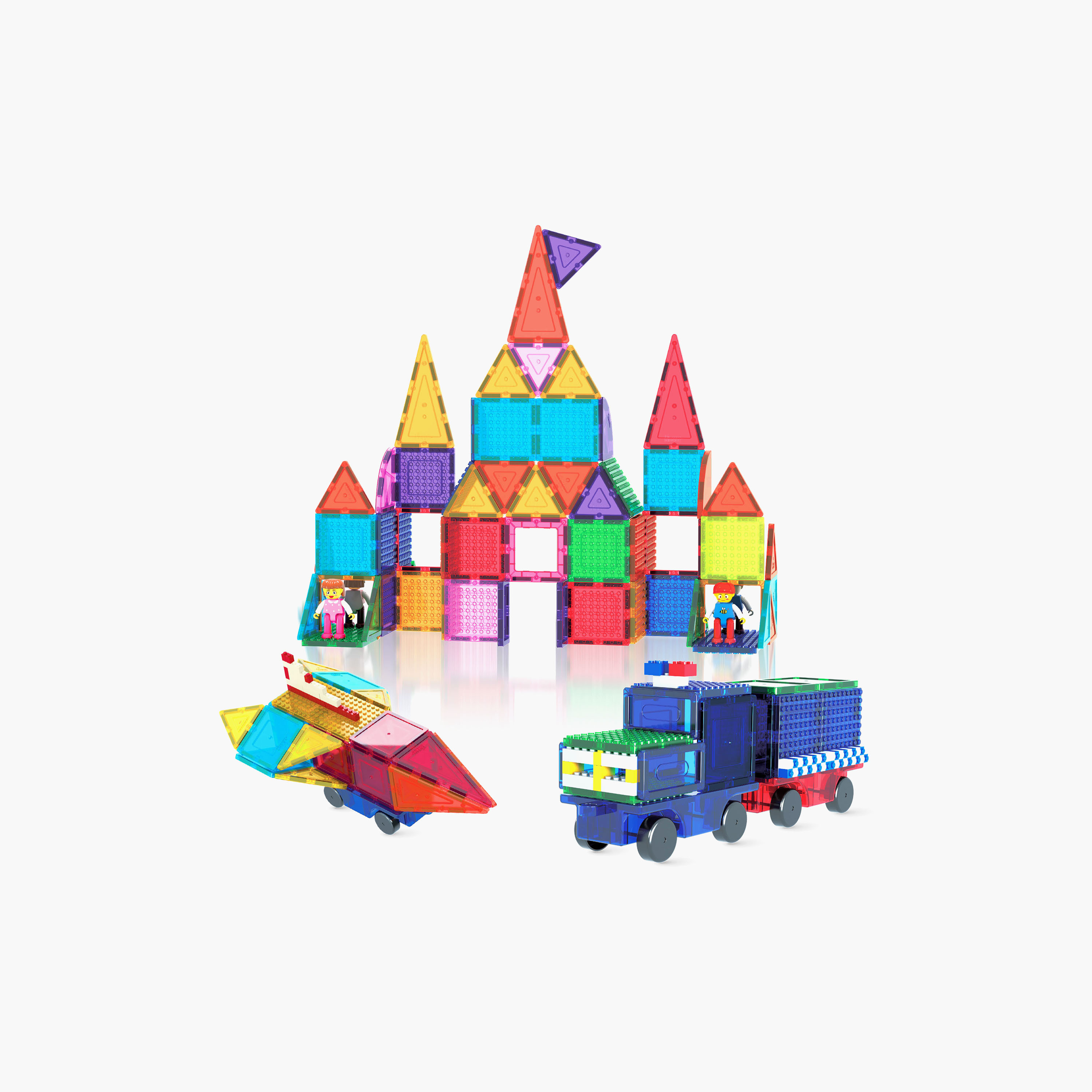 Picasso Magnetic Tile Brick Block STEM Learning Set-toys-buildingblocks-magnetictoys-image-7