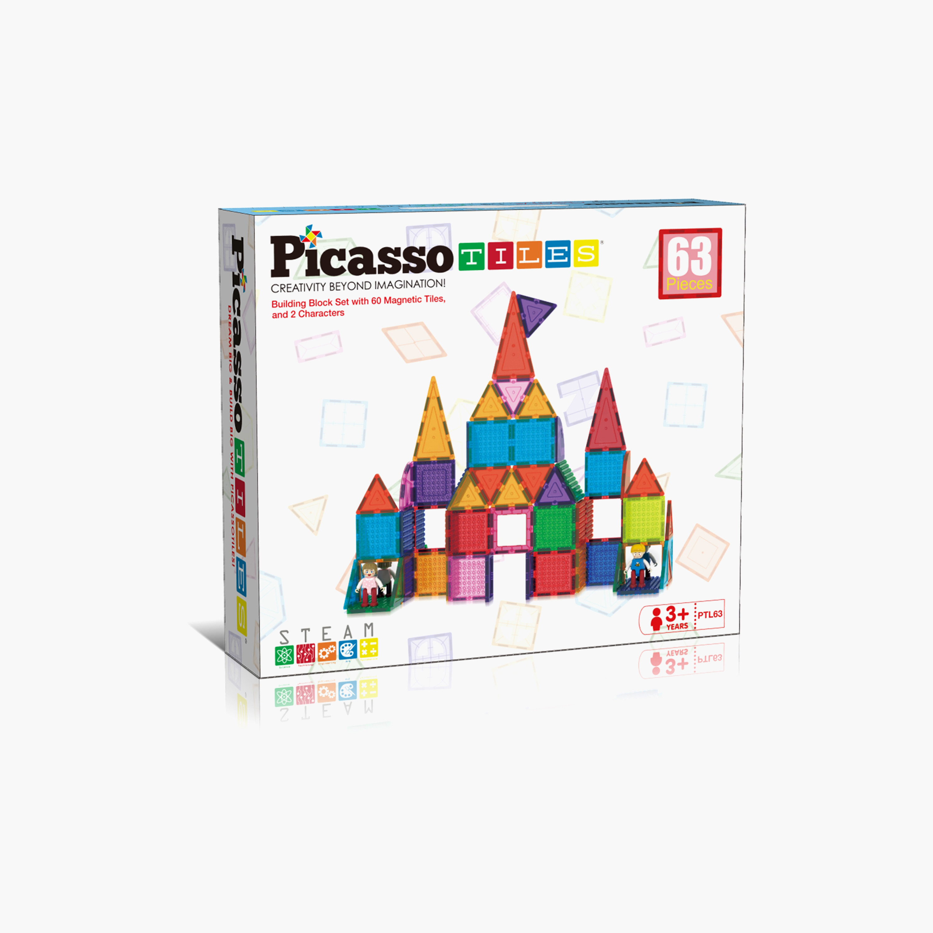Picasso Magnetic Tile Brick Block STEM Learning Set-toys-buildingblocks-magnetictoys-image-8