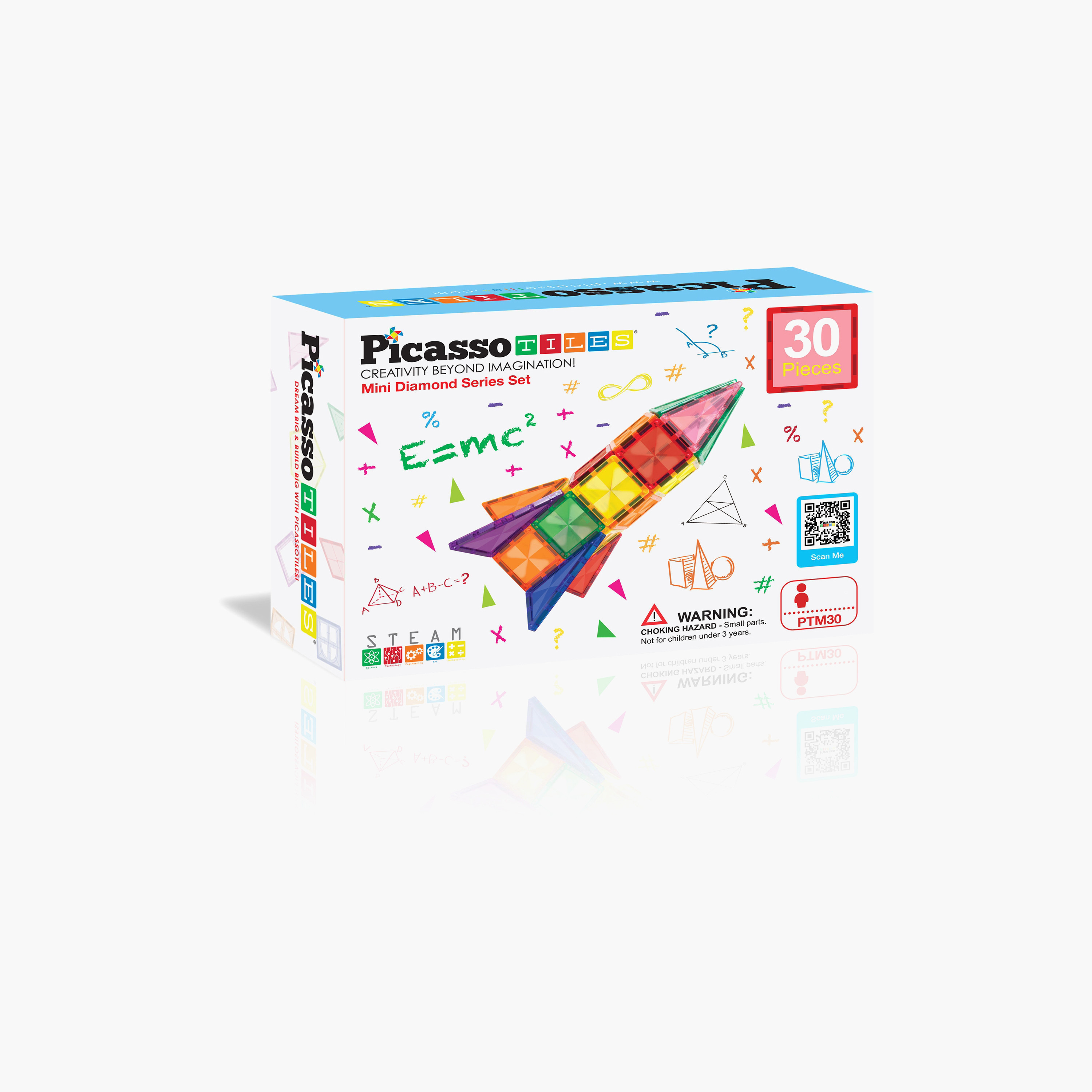 Picasso 30-Piece Travel-Size Rocket Magnetic Playset-toys-buildingblocks-magnetictoys-image-9