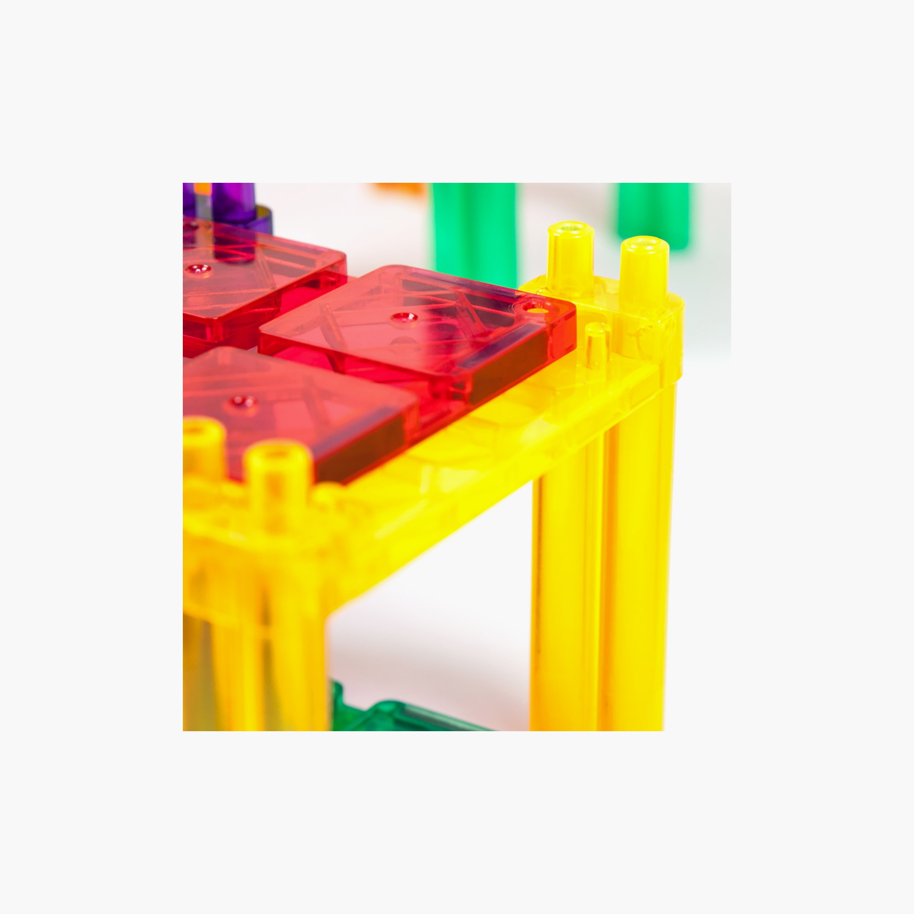 Picasso 50-Piece Magnetic Tile Race Track Building Set with LED Cars-toys-buildingblocks-magnetictoys-image-7