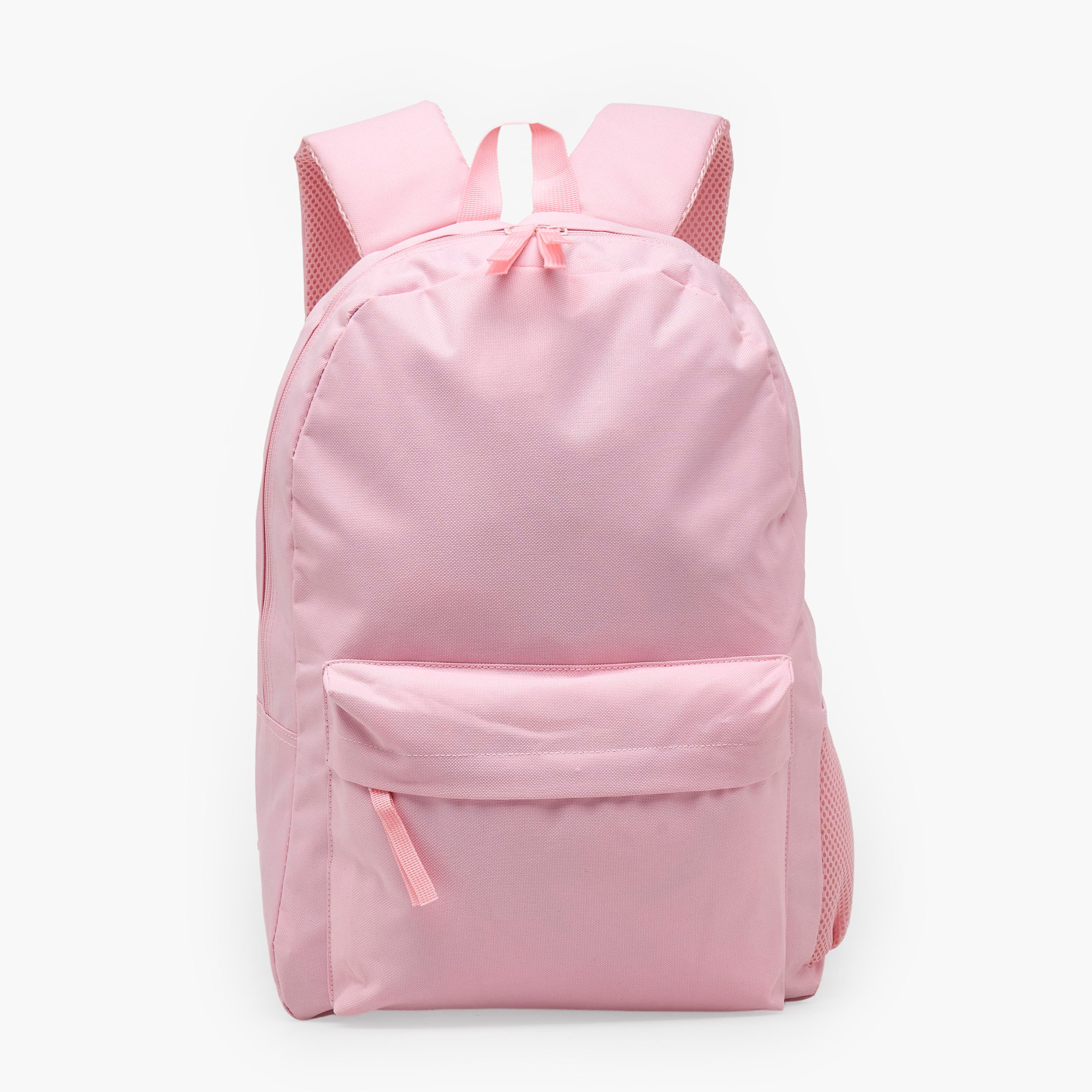 Solid 12-Piece Backpack School Bag Set for Girls 5-8 Years with Pencil Case and Bottle-school-bagsandbackpacks-backpacks-image-2