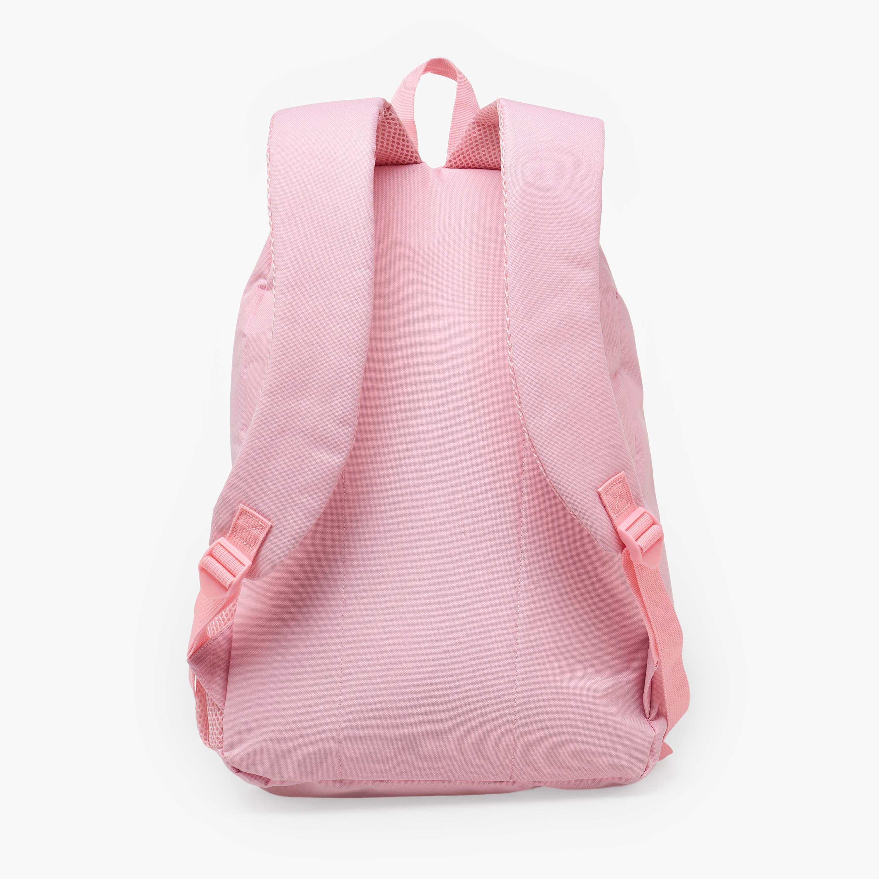 Solid 12-Piece Backpack School Bag Set for Girls 5-8 Years with Pencil Case and Bottle-school-bagsandbackpacks-backpacks-image-5
