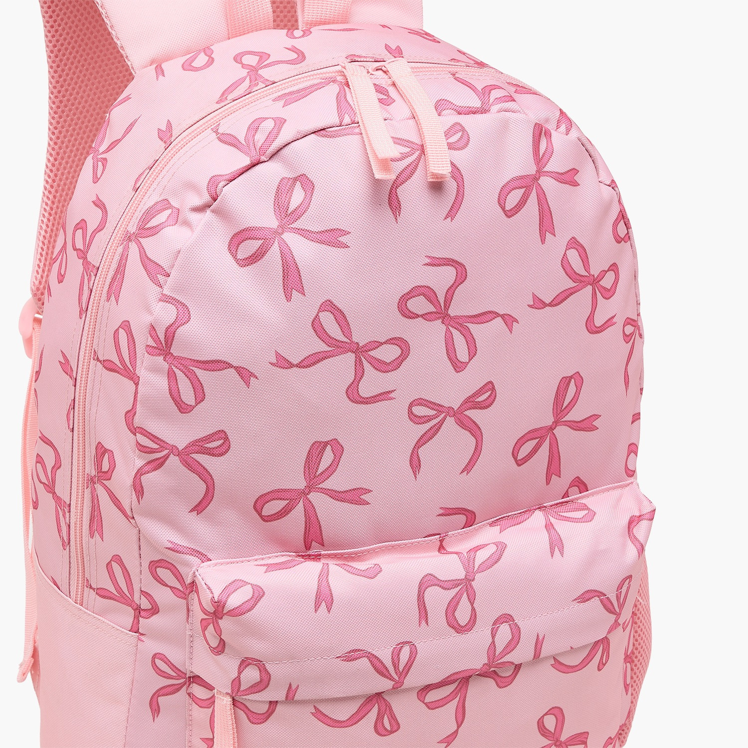 Bow Print 12-Piece School Backpack Set for Girls 5-8 Years with Pencil Pouch and Water Bottle-school-bagsandbackpacks-backpacks-image-4
