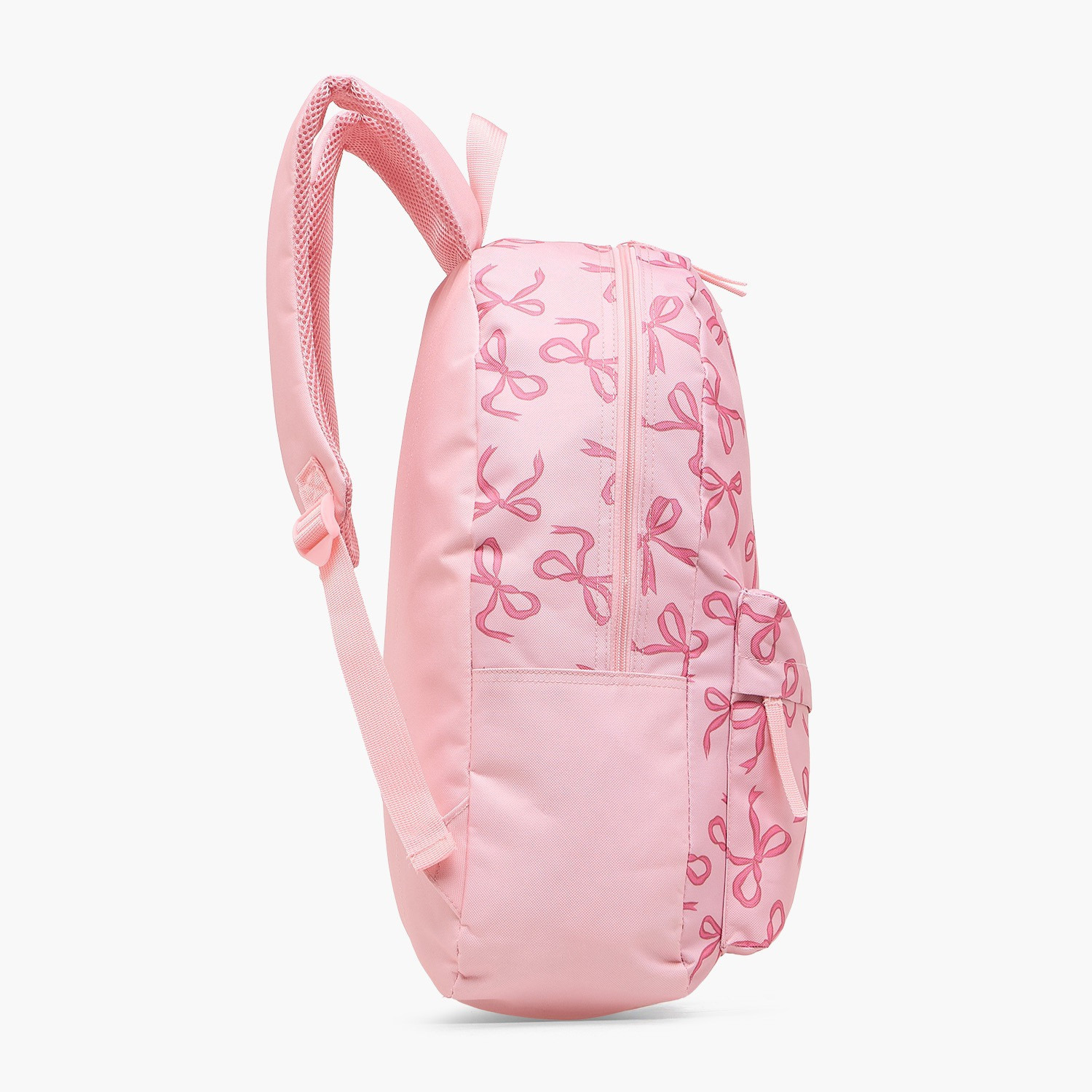 Bow Print 12-Piece School Backpack Set for Girls 5-8 Years with Pencil Pouch and Water Bottle-school-bagsandbackpacks-backpacks-image-8