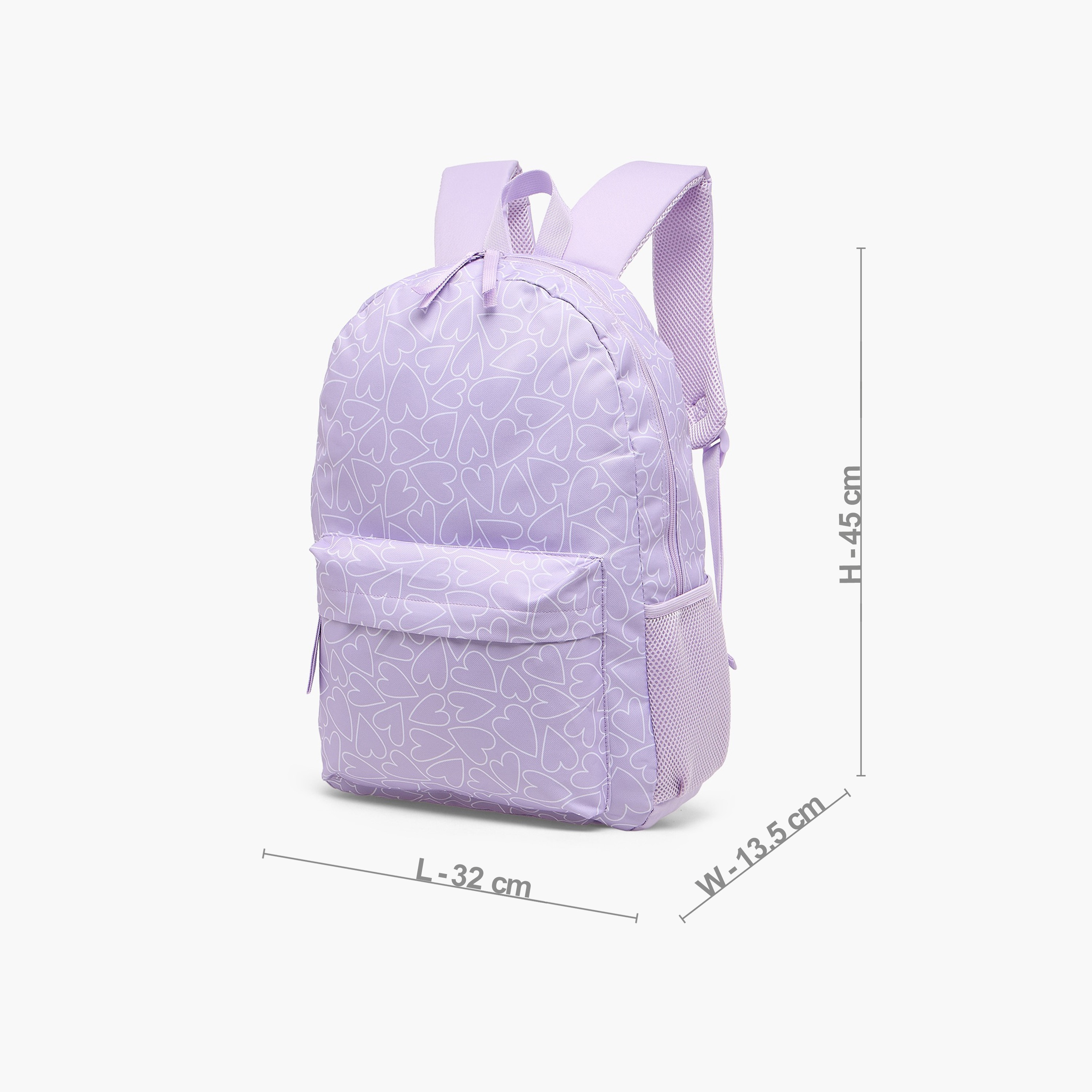 Heart Print 12-Piece School Backpack Set for Girls 5-8 Years with Lunch Bag and Pencil Case-school-bagsandbackpacks-backpacks-image-7