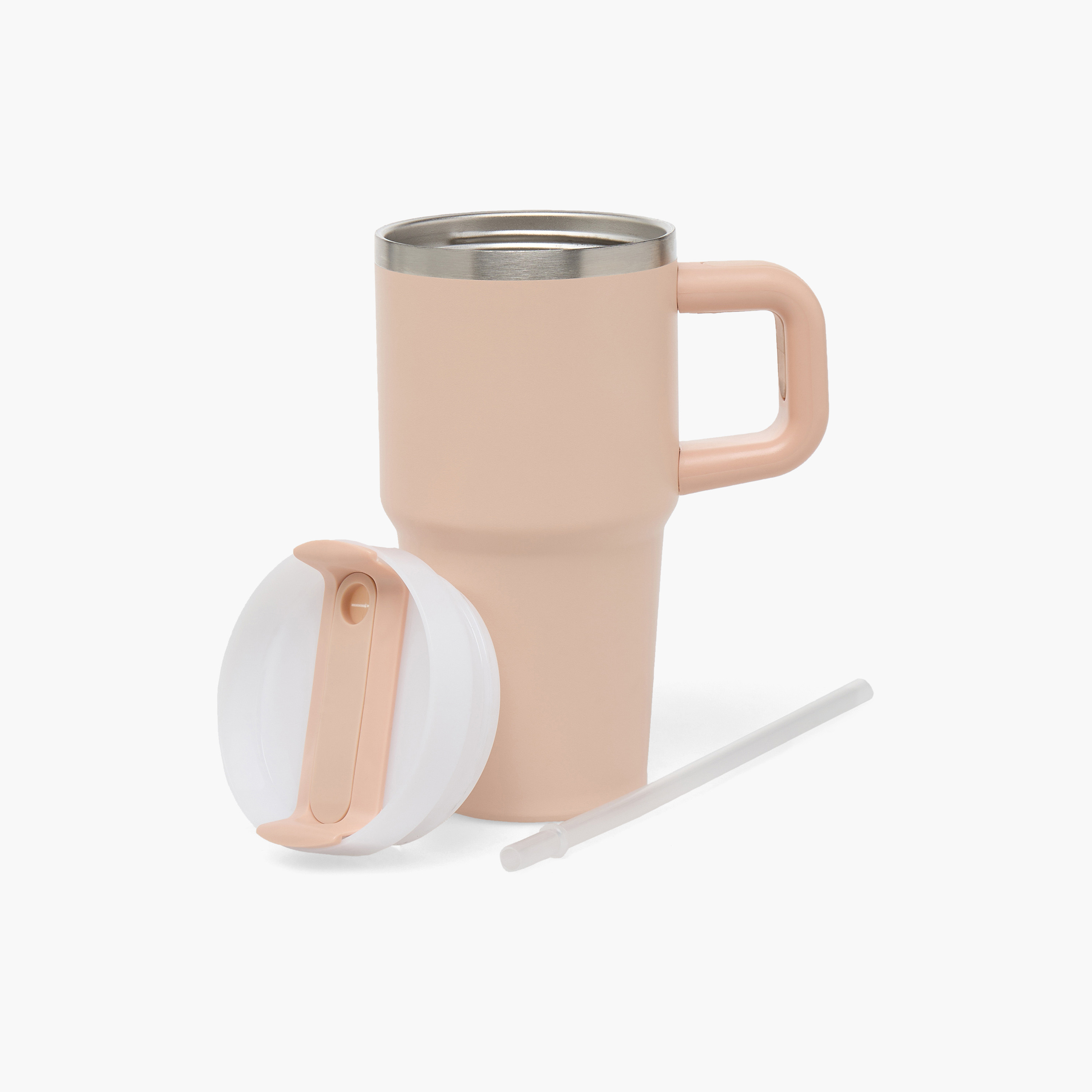 GLOO Solid Stainless Steel Tumbler with Handle - 600 ml-household-dining-drinkserveware-bottles-image-2