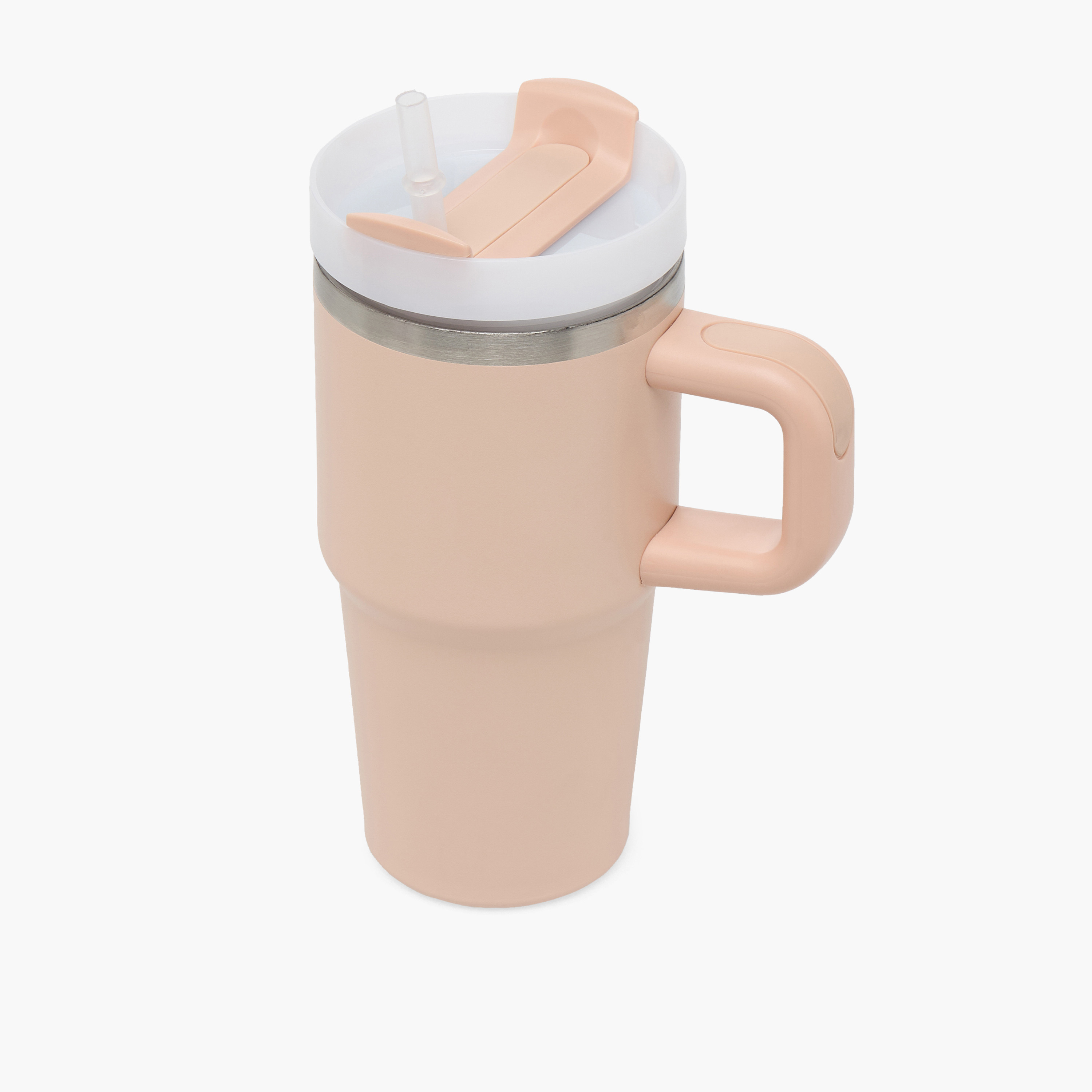 GLOO Solid Stainless Steel Tumbler with Handle - 600 ml-household-dining-drinkserveware-bottles-image-3
