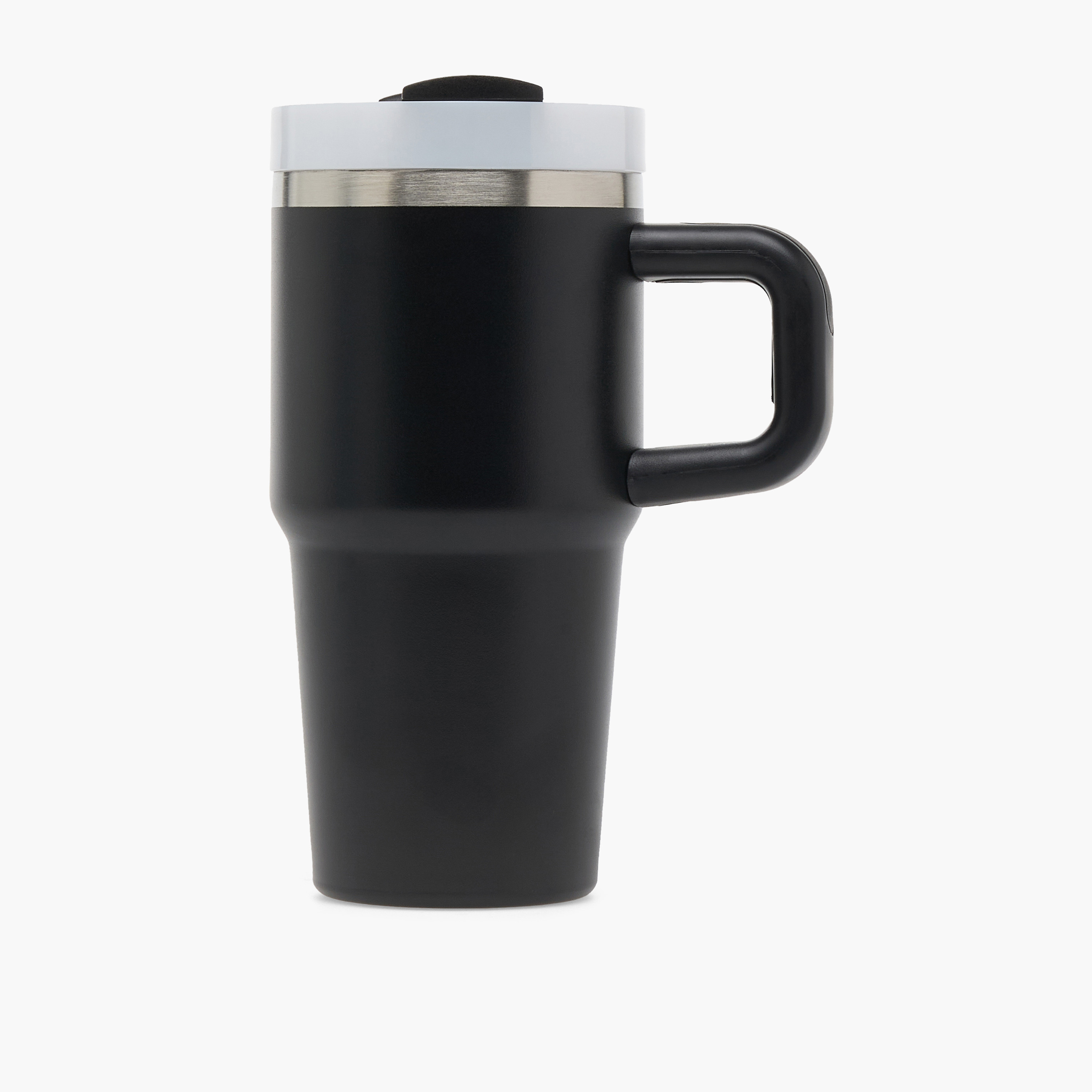 كوب ستانلس ستيل سادة بقشة قابلة للطي ومقبض من جلو - 600 مل-household-dining-drinkserveware-bottles-image-1
