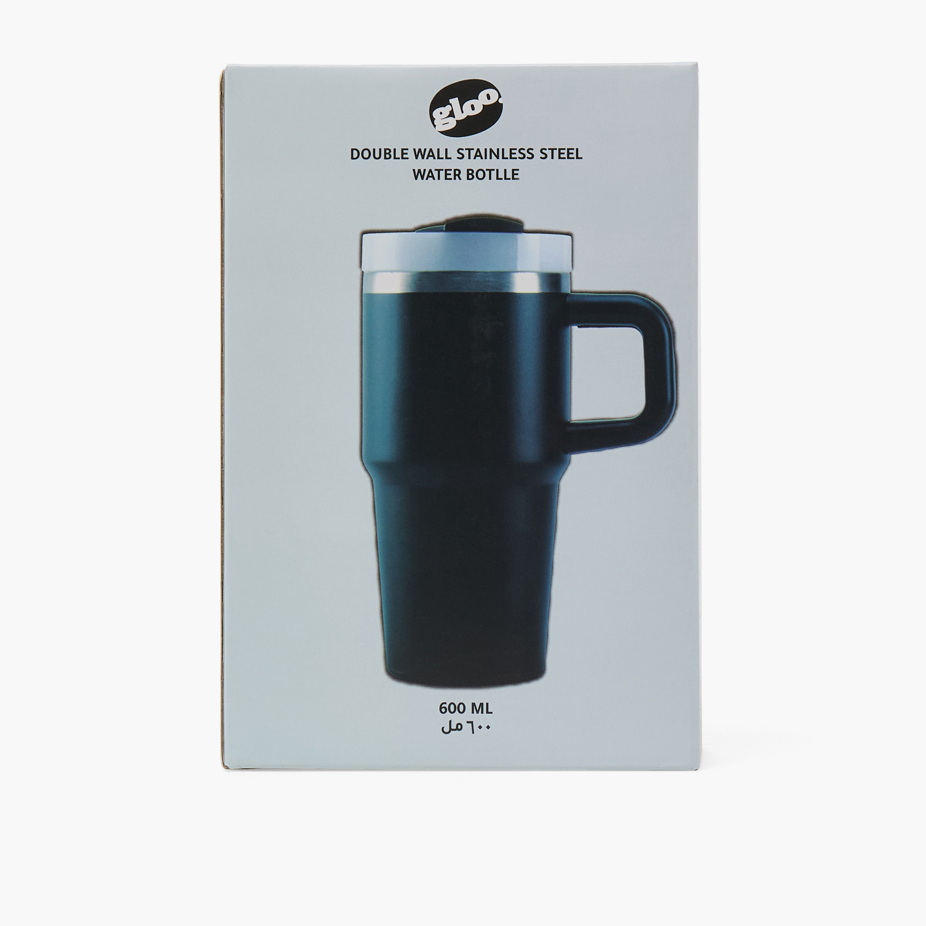 كوب ستانلس ستيل سادة بقشة قابلة للطي ومقبض من جلو - 600 مل-household-dining-drinkserveware-bottles-image-8