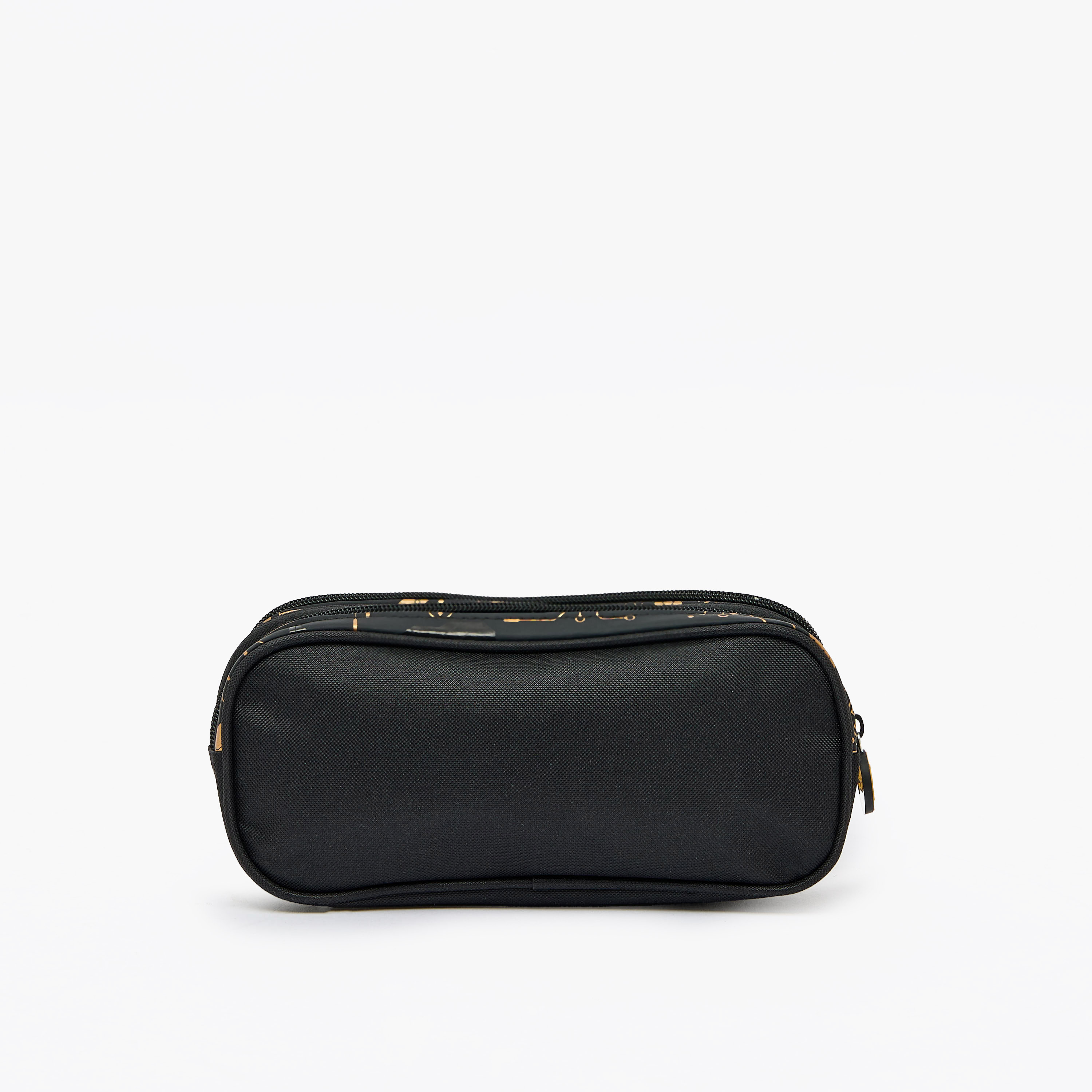مقلمة بقسمين وطبعات كرة قدم-school-stationery-pencilcases-image-5